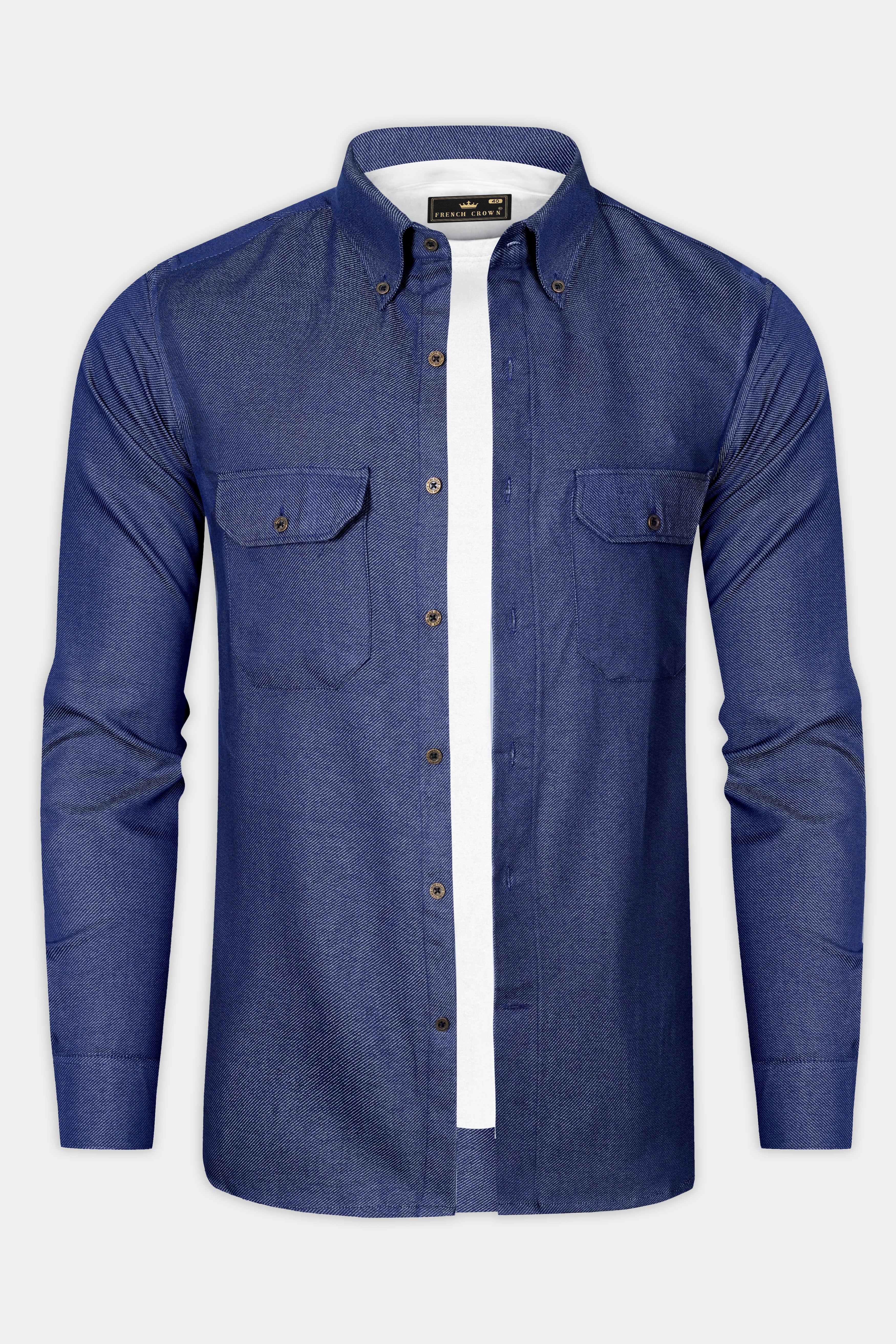 Rhino Blue Textured Heavyweight Denim Designer Overshirt/shacket 13195-BD-MB-OS-FP-38, 13195-BD-MB-OS-FP-H-38, 13195-BD-MB-OS-FP-39, 13195-BD-MB-OS-FP-H-39, 13195-BD-MB-OS-FP-40, 13195-BD-MB-OS-FP-H-40, 13195-BD-MB-OS-FP-42, 13195-BD-MB-OS-FP-H-42, 13195-BD-MB-OS-FP-44, 13195-BD-MB-OS-FP-H-44, 13195-BD-MB-OS-FP-46, 13195-BD-MB-OS-FP-H-46, 13195-BD-MB-OS-FP-48, 13195-BD-MB-OS-FP-H-48, 13195-BD-MB-OS-FP-50, 13195-BD-MB-OS-FP-H-50, 13195-BD-MB-OS-FP-52, 13195-BD-MB-OS-FP-H-52
