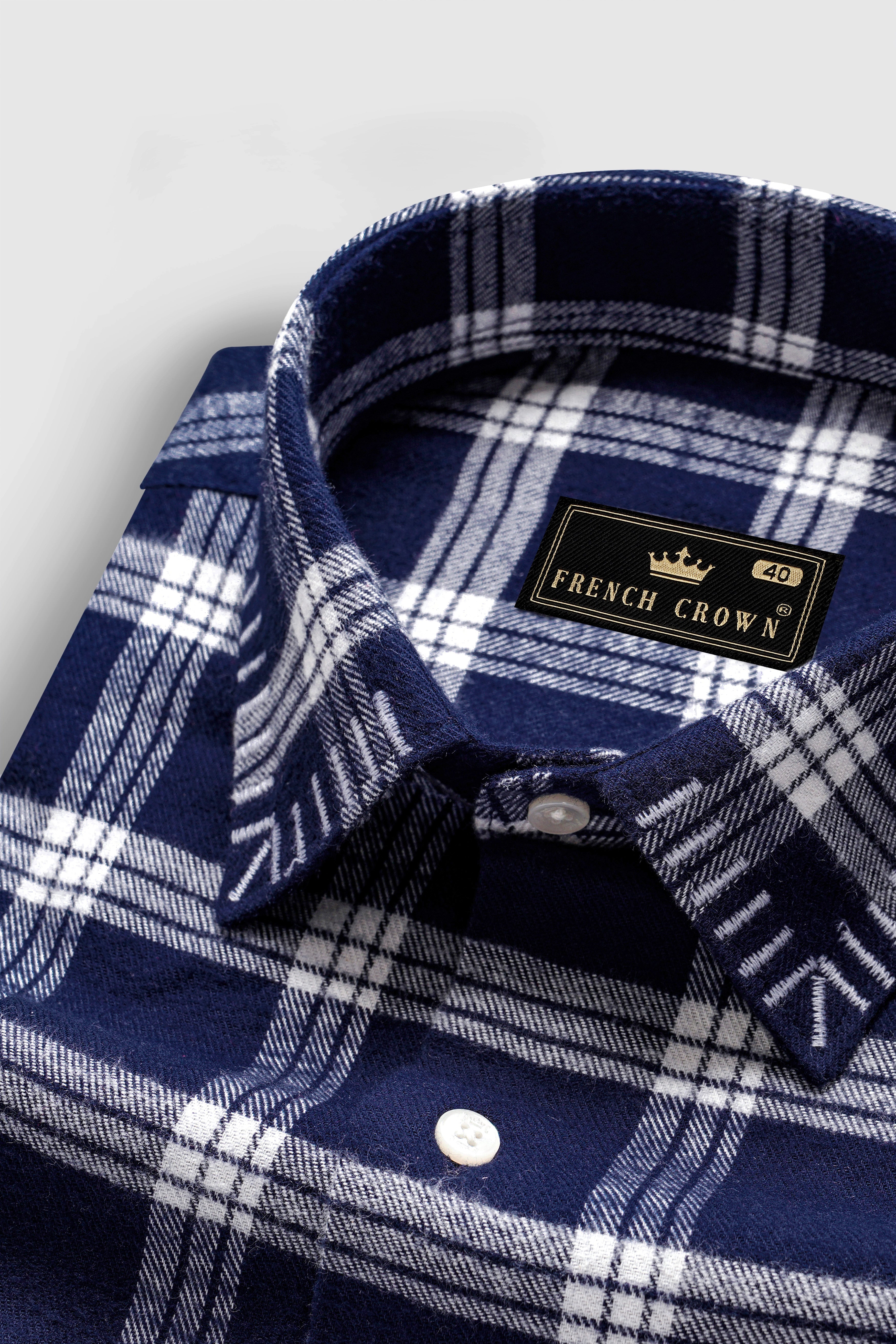 Fiord Blue And Bright White Plaid Flannel Premium Cotton Designer Overshirt/shacket 13203-OS-FP-P555-38, 13203-OS-FP-P555-H-38, 13203-OS-FP-P555-39, 13203-OS-FP-P555-H-39, 13203-OS-FP-P555-40, 13203-OS-FP-P555-H-40, 13203-OS-FP-P555-42, 13203-OS-FP-P555-H-42, 13203-OS-FP-P555-44, 13203-OS-FP-P555-H-44, 13203-OS-FP-P555-46, 13203-OS-FP-P555-H-46, 13203-OS-FP-P555-48, 13203-OS-FP-P555-H-48, 13203-OS-FP-P555-50, 13203-OS-FP-P555-H-50, 13203-OS-FP-P555-52, 13203-OS-FP-P555-H-52