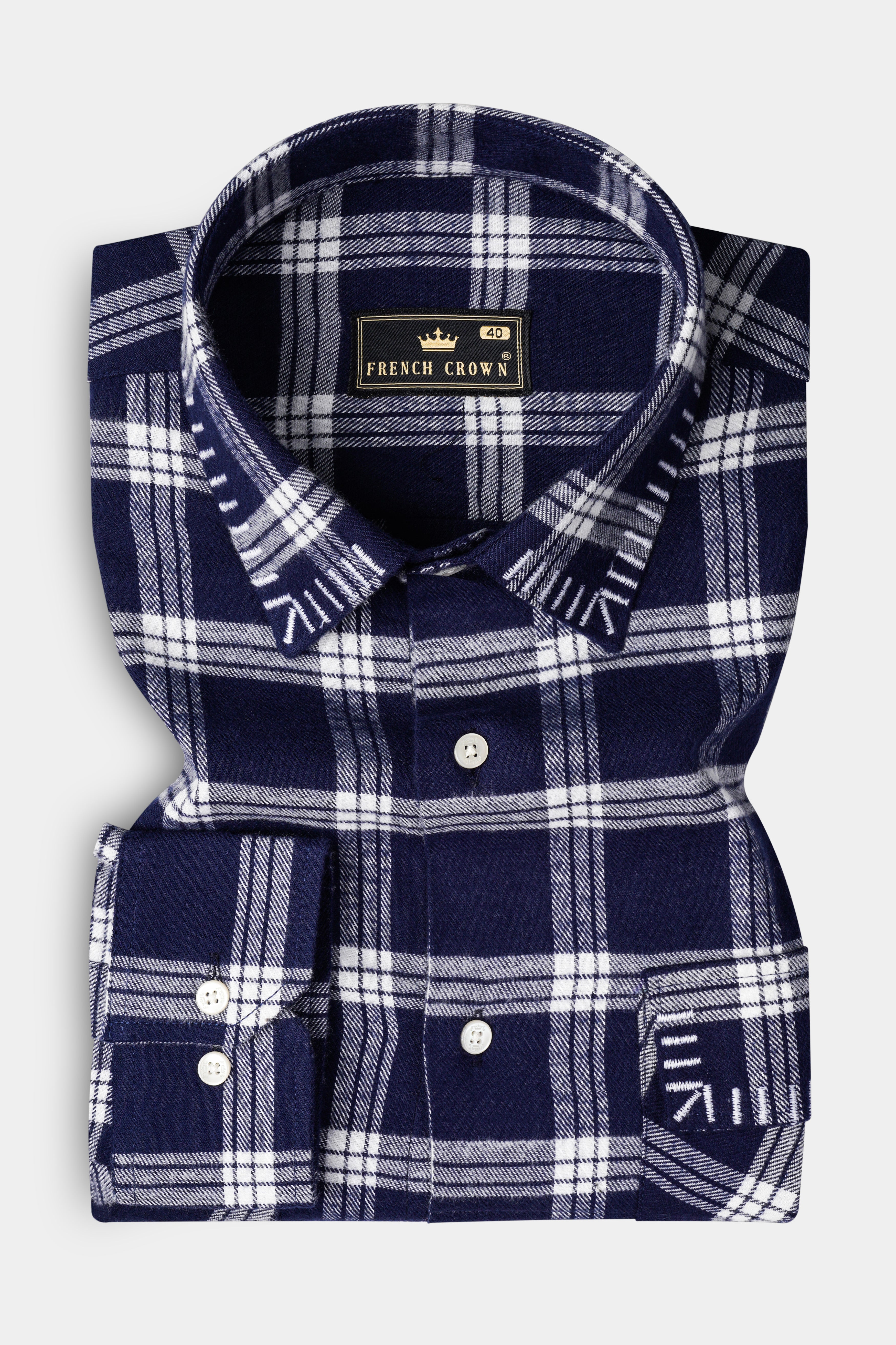 Fiord Blue And Bright White Plaid Flannel Premium Cotton Designer Overshirt/shacket 13203-OS-FP-P555-38, 13203-OS-FP-P555-H-38, 13203-OS-FP-P555-39, 13203-OS-FP-P555-H-39, 13203-OS-FP-P555-40, 13203-OS-FP-P555-H-40, 13203-OS-FP-P555-42, 13203-OS-FP-P555-H-42, 13203-OS-FP-P555-44, 13203-OS-FP-P555-H-44, 13203-OS-FP-P555-46, 13203-OS-FP-P555-H-46, 13203-OS-FP-P555-48, 13203-OS-FP-P555-H-48, 13203-OS-FP-P555-50, 13203-OS-FP-P555-H-50, 13203-OS-FP-P555-52, 13203-OS-FP-P555-H-52