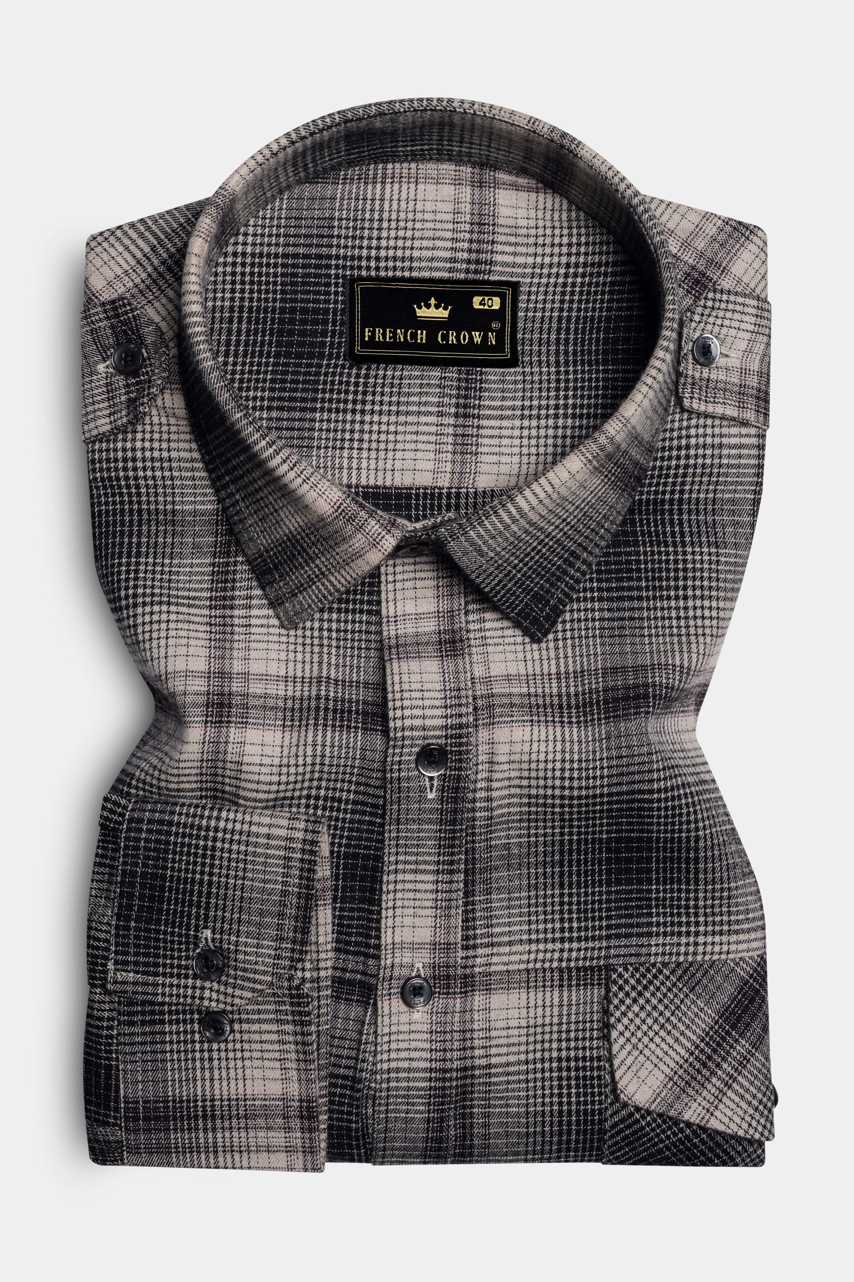 Iron cream And Jade Black Plaid Twill Premium Cotton Designer Shirt 13246-FP-P223-38, 13246-FP-P223-H-38, 13246-FP-P223-39, 13246-FP-P223-H-39, 13246-FP-P223-40, 13246-FP-P223-H-40, 13246-FP-P223-42, 13246-FP-P223-H-42, 13246-FP-P223-44, 13246-FP-P223-H-44, 13246-FP-P223-46, 13246-FP-P223-H-46, 13246-FP-P223-48, 13246-FP-P223-H-48, 13246-FP-P223-50, 13246-FP-P223-H-50, 13246-FP-P223-52, 13246-FP-P223-H-52