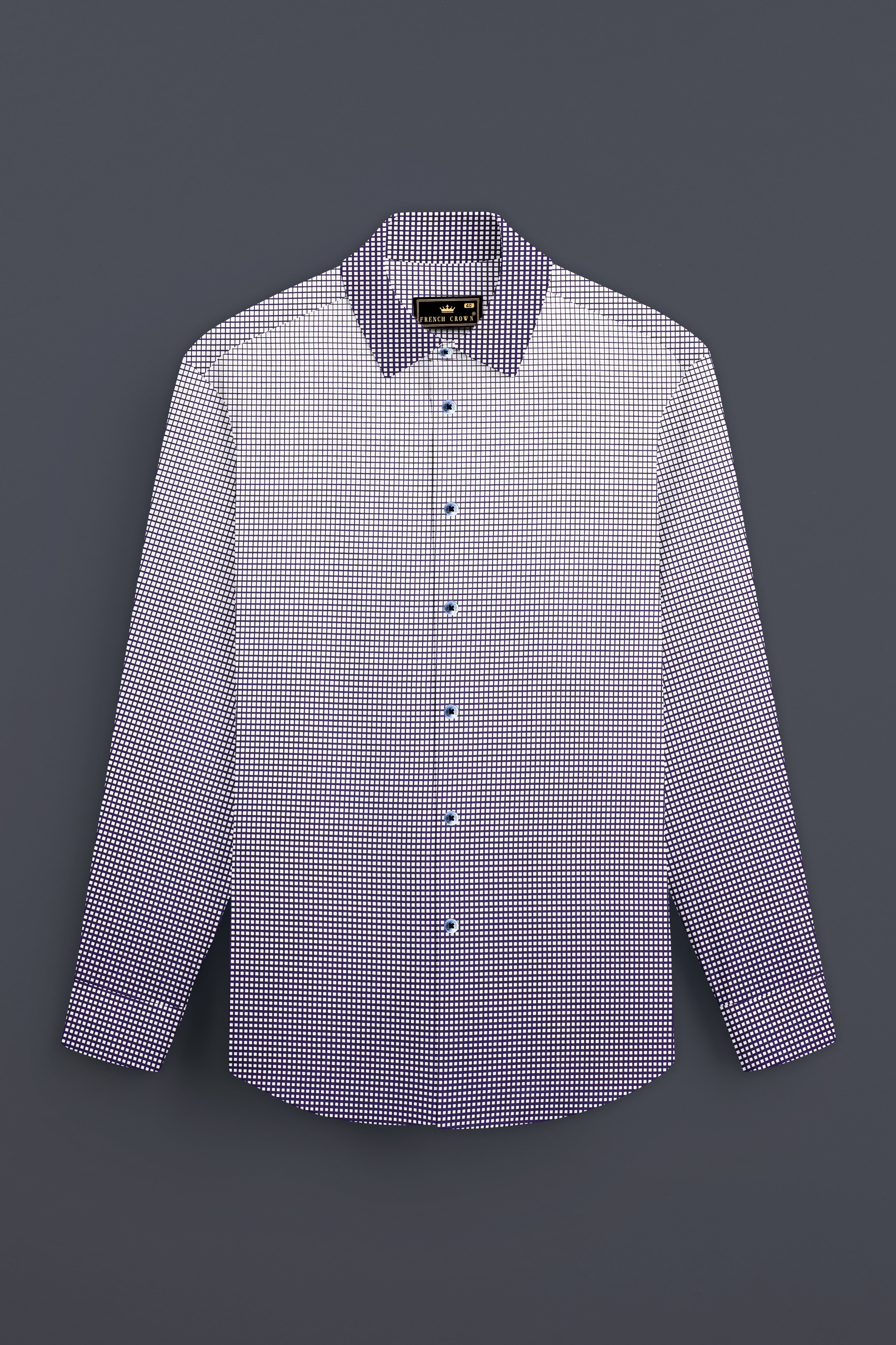 Midnight Frost-Ebony Blue And Bright White Marico Checks Premium Cotton Shirt 13261-BLE-38, 13261-BLE-H-38, 13261-BLE-39, 13261-BLE-H-39, 13261-BLE-40, 13261-BLE-H-40, 13261-BLE-42, 13261-BLE-H-42, 13261-BLE-44, 13261-BLE-H-44, 13261-BLE-46, 13261-BLE-H-46, 13261-BLE-48, 13261-BLE-H-48, 13261-BLE-50, 13261-BLE-H-50, 13261-BLE-52, 13261-BLE-H-52
