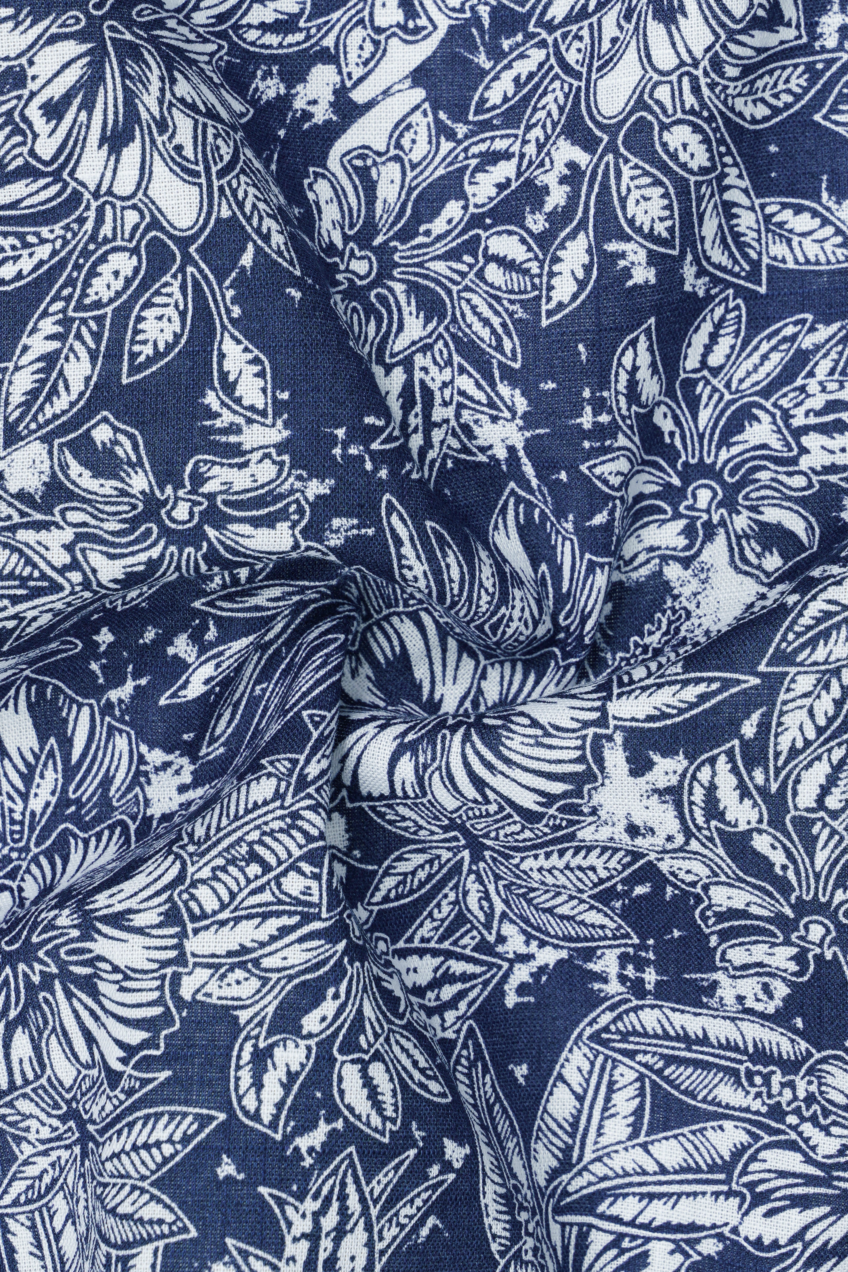 SkyFloret-Cello Blue And Bright White Floral Printed Premium Luxuries Linen Kurta Shirt 13281-KS-38, 13281-KS-H-38, 13281-KS-39, 13281-KS-H-39, 13281-KS-40, 13281-KS-H-40, 13281-KS-42, 13281-KS-H-42, 13281-KS-44, 13281-KS-H-44, 13281-KS-46, 13281-KS-H-46, 13281-KS-48, 13281-KS-H-48, 13281-KS-50, 13281-KS-H-50, 13281-KS-52, 13281-KS-H-52
