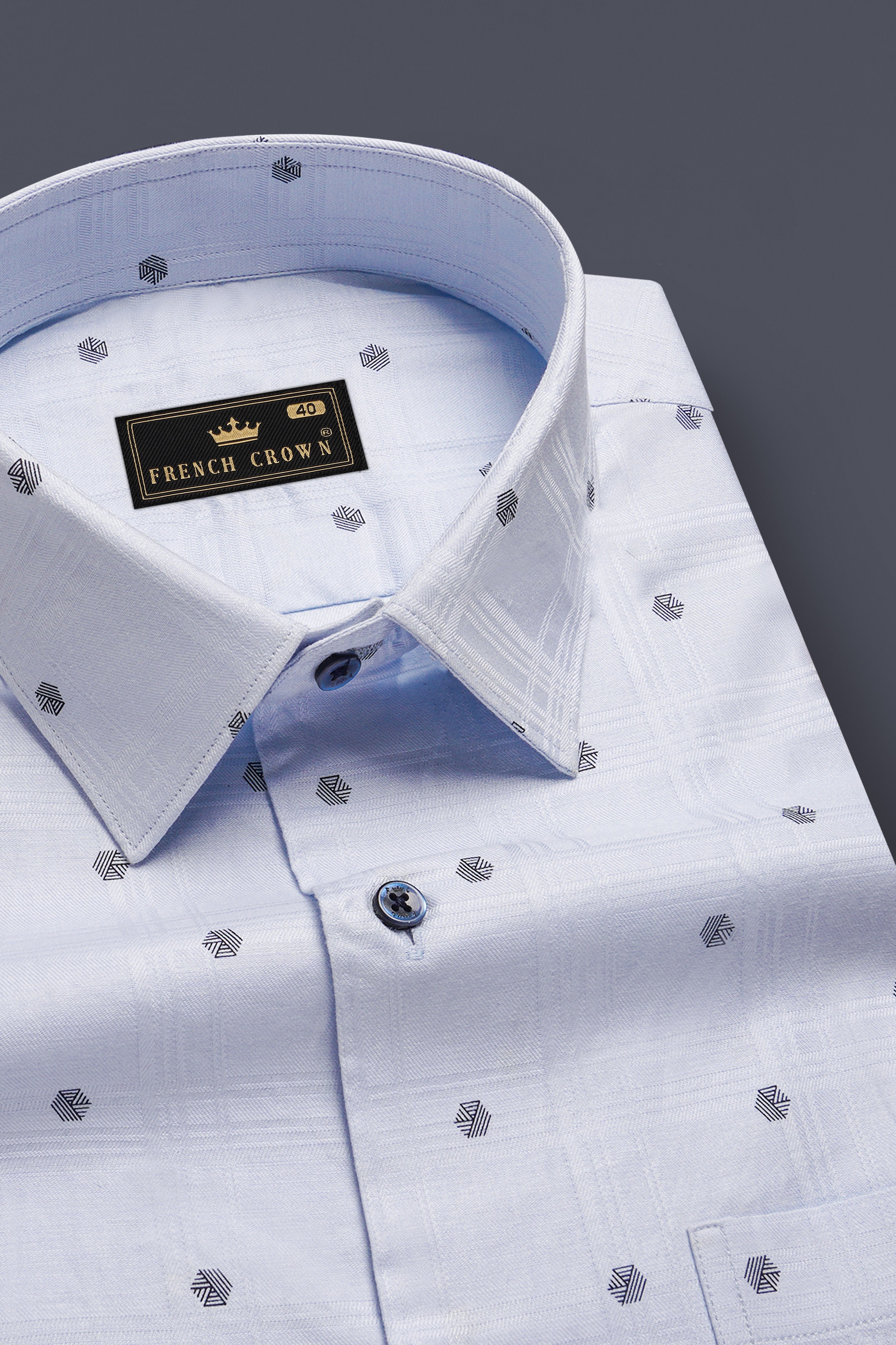 Aqua Wave-Tealish Blue Printed Dobby Textured Premium Giza Cotton Dress Shirt 13295-BLE-38, 13295-BLE-H-38, 13295-BLE-39, 13295-BLE-H-39, 13295-BLE-40, 13295-BLE-H-40, 13295-BLE-42, 13295-BLE-H-42, 13295-BLE-44, 13295-BLE-H-44, 13295-BLE-46, 13295-BLE-H-46, 13295-BLE-48, 13295-BLE-H-48, 13295-BLE-50, 13295-BLE-H-50, 13295-BLE-52, 13295-BLE-H-52