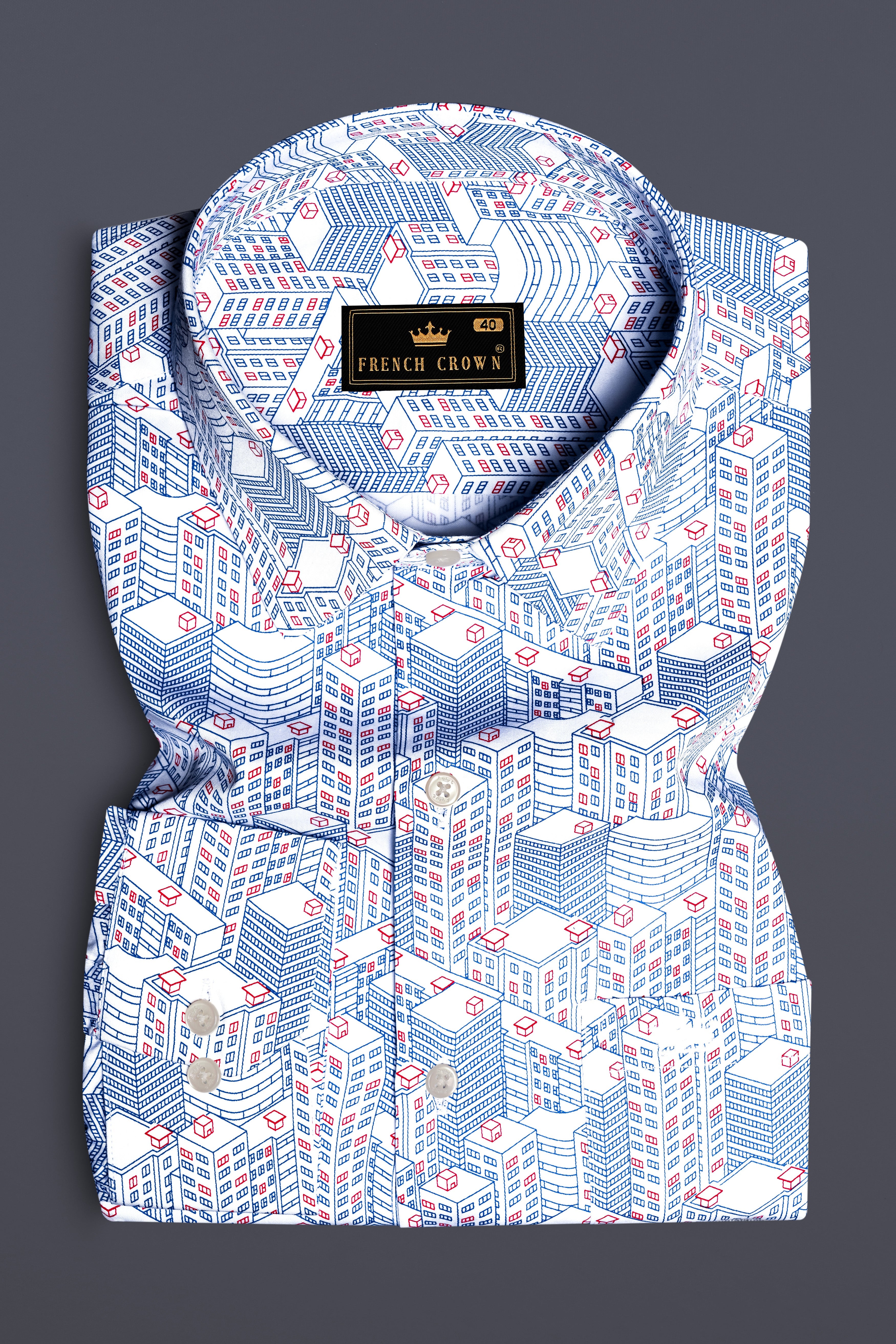 Breezy Blue-Stratos And Bright White Printed Subtle Sheen Super Soft Premium Cotton Semi Formal Shirt 13300-38, 13300-H-38, 13300-39, 13300-H-39, 13300-40, 13300-H-40, 13300-42, 13300-H-42, 13300-44, 13300-H-44, 13300-46, 13300-H-46, 13300-48, 13300-H-48, 13300-50, 13300-H-50, 13300-52, 13300-H-52