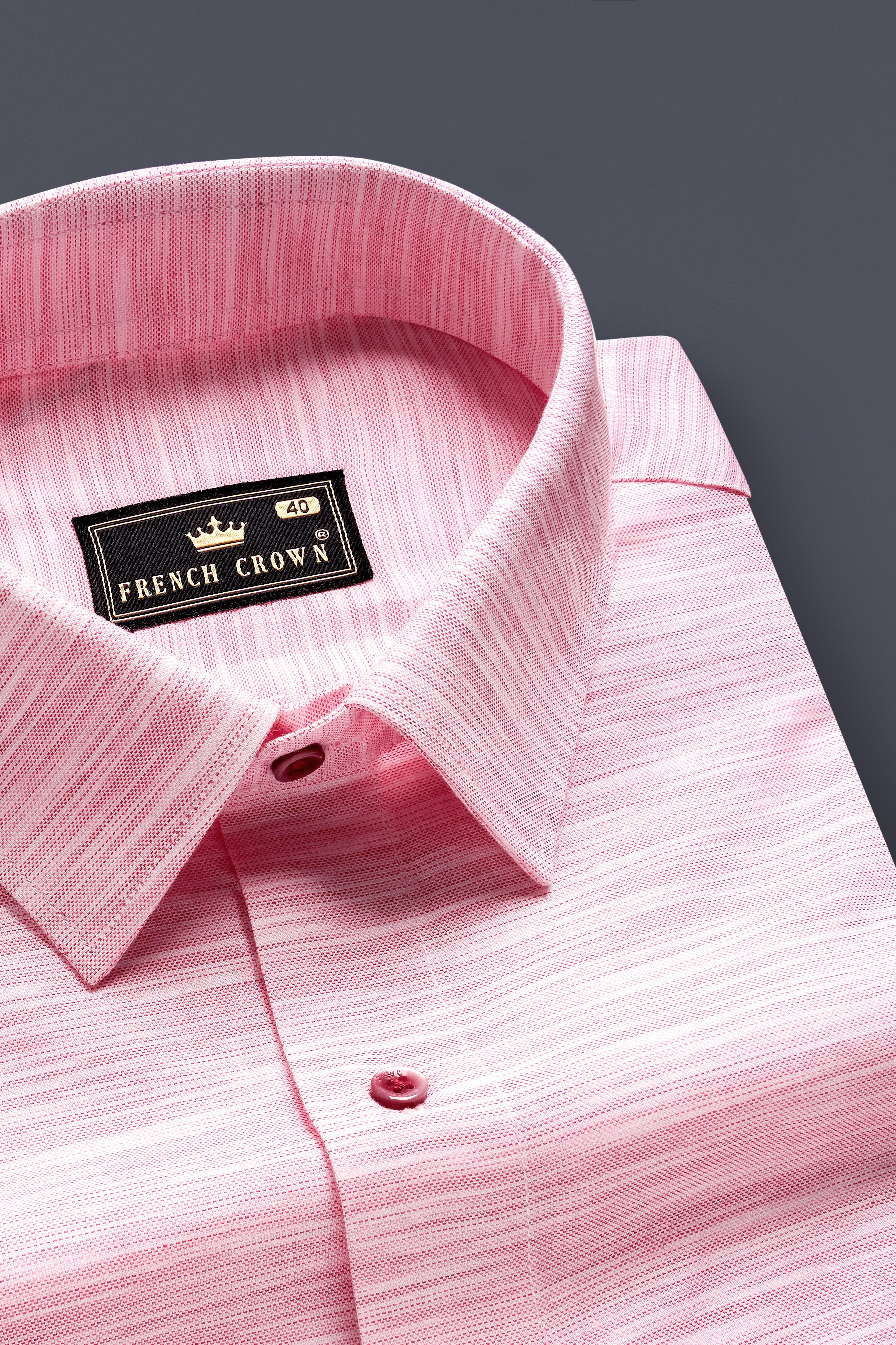 Sunrise Blush-Careys Pink Textured Chambray Premium Cotton Pocket Sun Embroidered Casual Designer Shirt 13301-MN-P540-38, 13301-MN-P540-H-38, 13301-MN-P540-39, 13301-MN-P540-H-39, 13301-MN-P540-40, 13301-MN-P540-H-40, 13301-MN-P540-42, 13301-MN-P540-H-42, 13301-MN-P540-44, 13301-MN-P540-H-44, 13301-MN-P540-46, 13301-MN-P540-H-46, 13301-MN-P540-48, 13301-MN-P540-H-48, 13301-MN-P540-50, 13301-MN-P540-H-50, 13301-MN-P540-52, 13301-MN-P540-H-52