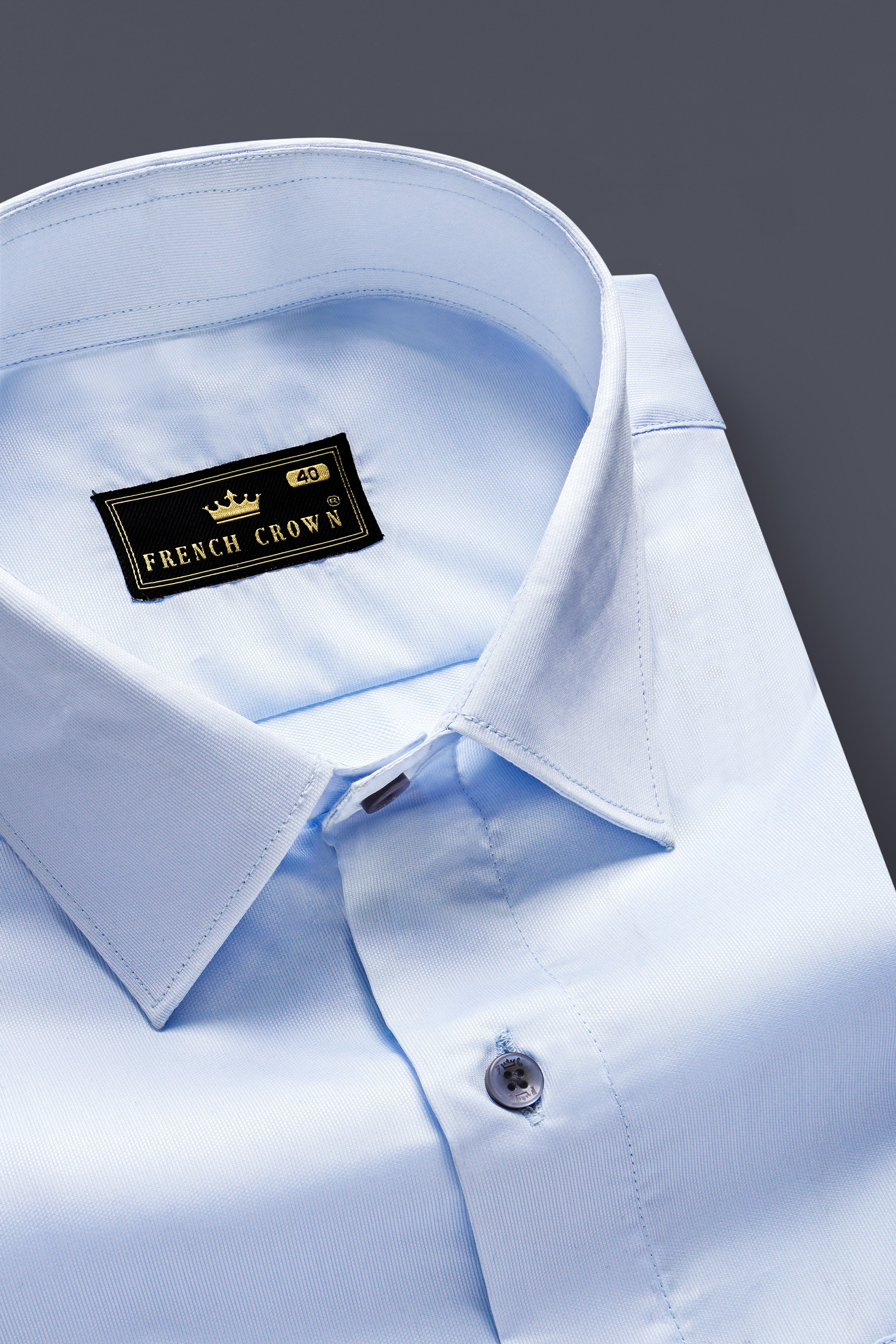 NauticWave-Rock Blue Solid Dobby Textured Premium Giza Cotton Dress Shirt 13317-BLE-38, 13317-BLE-H-38, 13317-BLE-39, 13317-BLE-H-39, 13317-BLE-40, 13317-BLE-H-40, 13317-BLE-42, 13317-BLE-H-42, 13317-BLE-44, 13317-BLE-H-44, 13317-BLE-46, 13317-BLE-H-46, 13317-BLE-48, 13317-BLE-H-48, 13317-BLE-50, 13317-BLE-H-50, 13317-BLE-52, 13317-BLE-H-52
