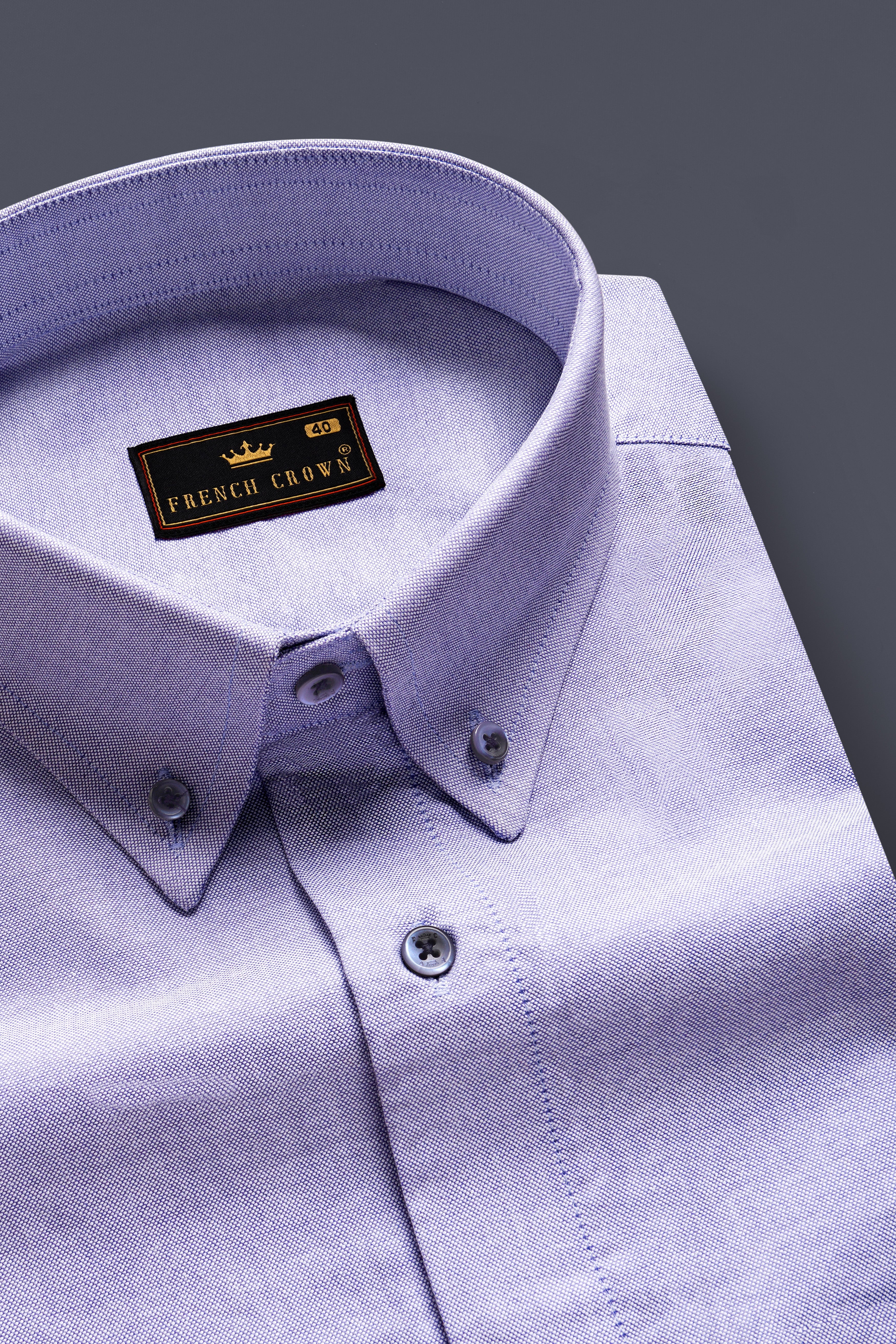 OrchidbLoom-Wisteria Purple Solid Oxford Premium Cotton Semi Formal Shirt 13319-BD-BLE-38, 13319-BD-BLE-H-38, 13319-BD-BLE-39, 13319-BD-BLE-H-39, 13319-BD-BLE-40, 13319-BD-BLE-H-40, 13319-BD-BLE-42, 13319-BD-BLE-H-42, 13319-BD-BLE-44, 13319-BD-BLE-H-44, 13319-BD-BLE-46, 13319-BD-BLE-H-46, 13319-BD-BLE-48, 13319-BD-BLE-H-48, 13319-BD-BLE-50, 13319-BD-BLE-H-50, 13319-BD-BLE-52, 13319-BD-BLE-H-52