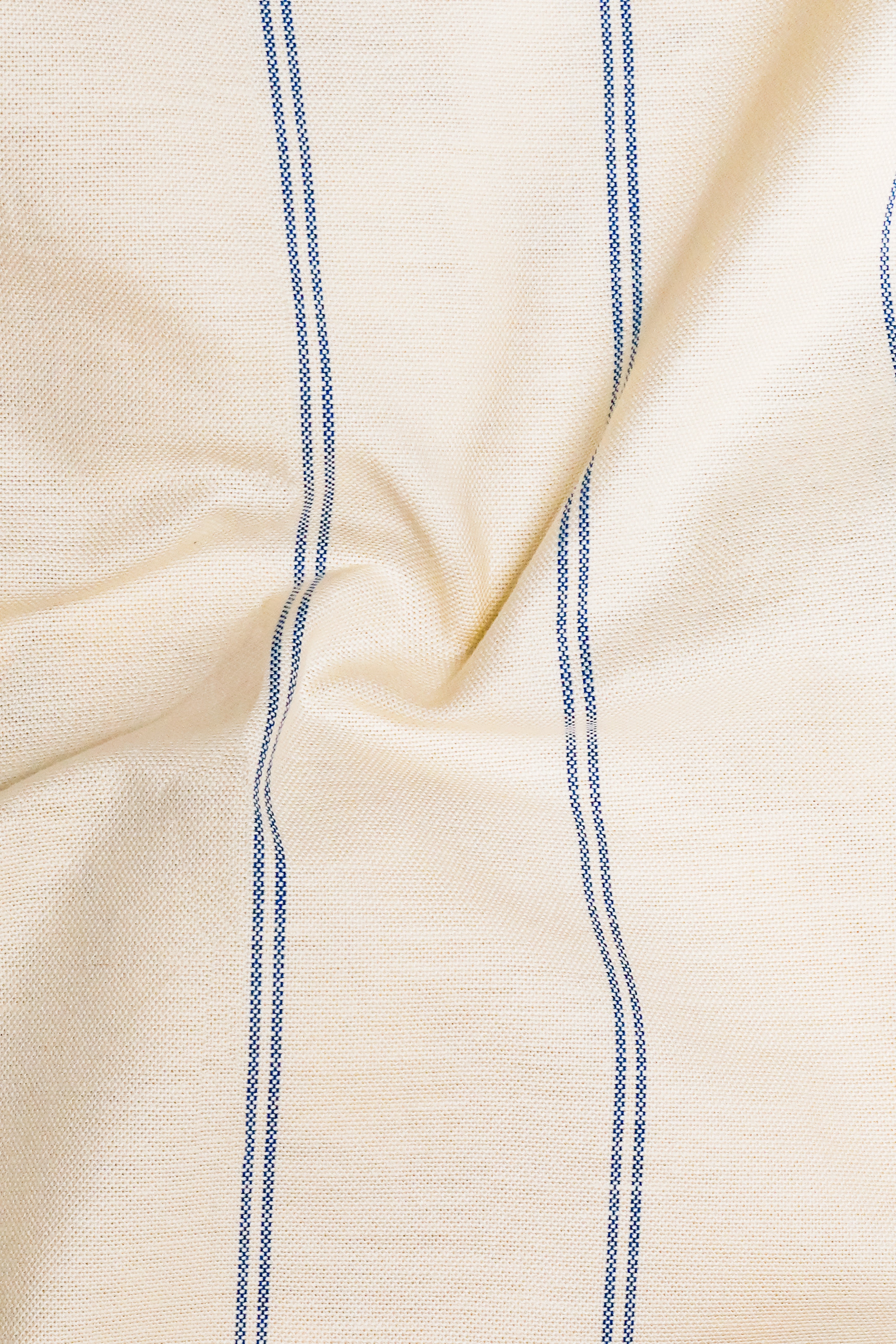 Ivory Sail-Bizarre Cream And Marine Blue Striped Oxford Premium Cotton Semi Casual Shirt 13349-BLE-38, 13349-BLE-H-38, 13349-BLE-39, 13349-BLE-H-39, 13349-BLE-40, 13349-BLE-H-40, 13349-BLE-42, 13349-BLE-H-42, 13349-BLE-44, 13349-BLE-H-44, 13349-BLE-46, 13349-BLE-H-46, 13349-BLE-48, 13349-BLE-H-48, 13349-BLE-50, 13349-BLE-H-50, 13349-BLE-52, 13349-BLE-H-52