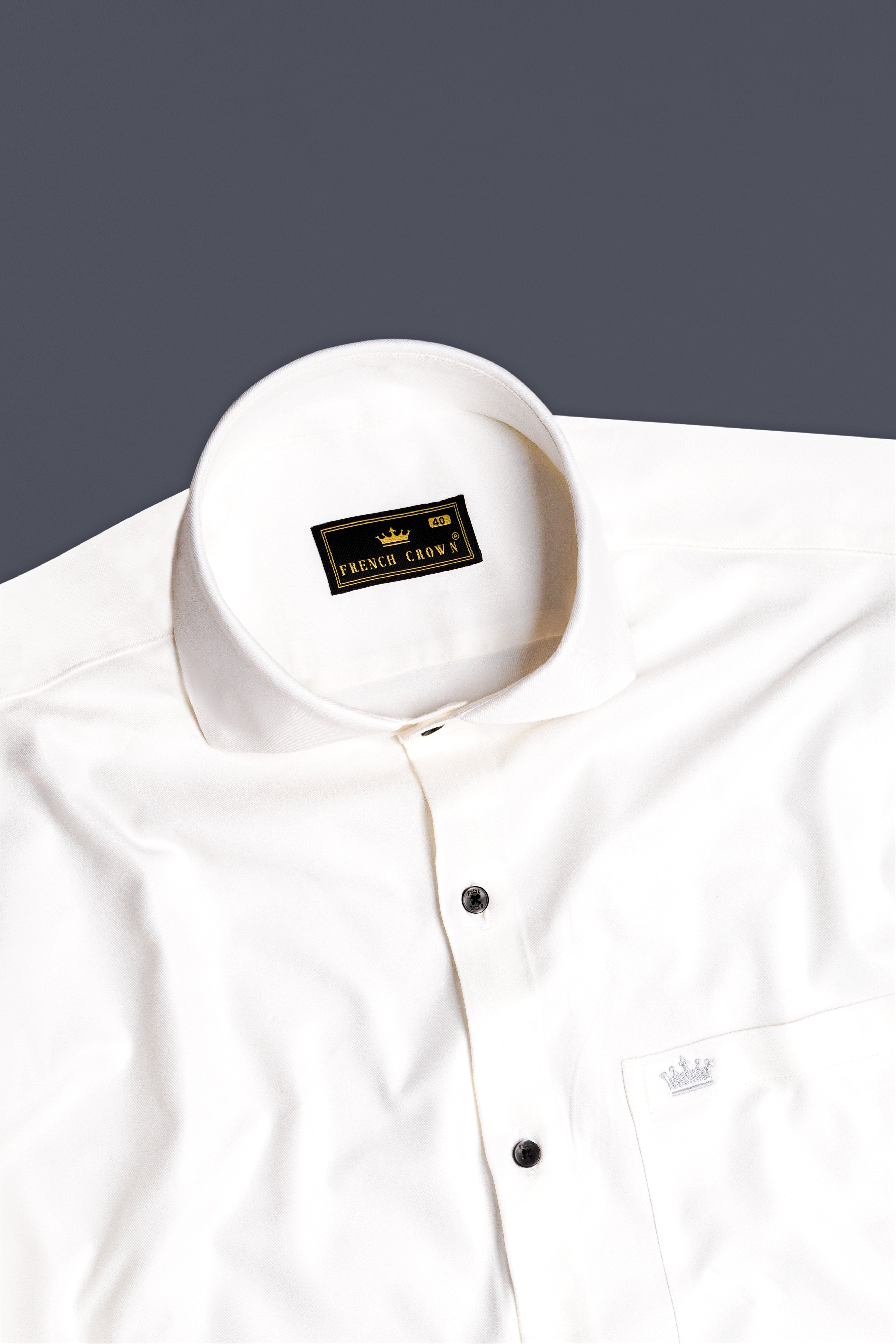 Glacial-Wisp White Solid Twill Premium Cotton Dress Shirt 13354-CA-BLK-38, 13354-CA-BLK-H-38, 13354-CA-BLK-39, 13354-CA-BLK-H-39, 13354-CA-BLK-40, 13354-CA-BLK-H-40, 13354-CA-BLK-42, 13354-CA-BLK-H-42, 13354-CA-BLK-44, 13354-CA-BLK-H-44, 13354-CA-BLK-46, 13354-CA-BLK-H-46, 13354-CA-BLK-48, 13354-CA-BLK-H-48, 13354-CA-BLK-50, 13354-CA-BLK-H-50, 13354-CA-BLK-52, 13354-CA-BLK-H-52