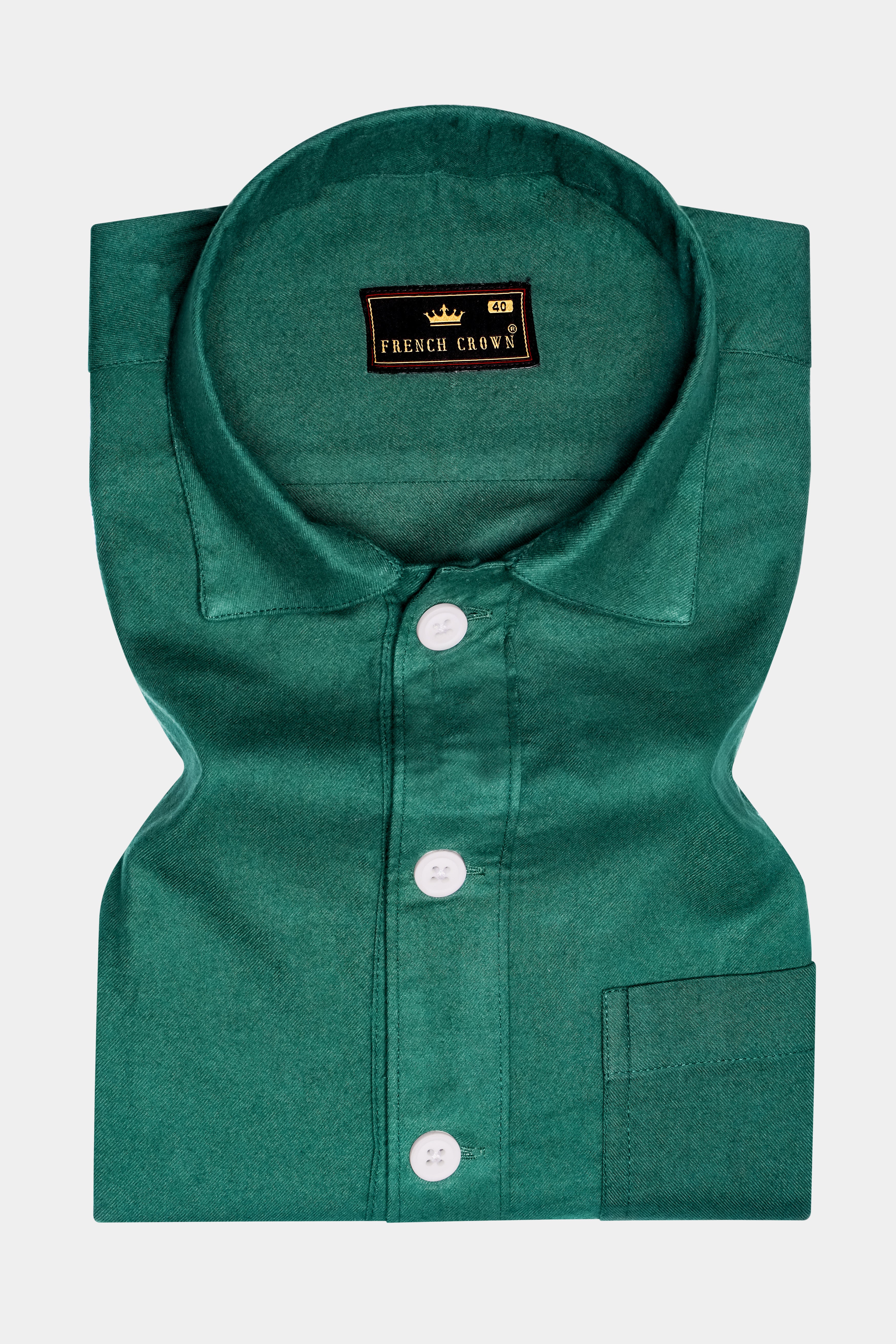 Verdant Haven-Plantation Green Solid Flannel Premium Cotton Designer Overshirt/shacket 13373-CA-OS-P278-38, 13373-CA-OS-P278-H-38, 13373-CA-OS-P278-39, 13373-CA-OS-P278-H-39, 13373-CA-OS-P278-40, 13373-CA-OS-P278-H-40, 13373-CA-OS-P278-42, 13373-CA-OS-P278-H-42, 13373-CA-OS-P278-44, 13373-CA-OS-P278-H-44, 13373-CA-OS-P278-46, 13373-CA-OS-P278-H-46, 13373-CA-OS-P278-48, 13373-CA-OS-P278-H-48, 13373-CA-OS-P278-50, 13373-CA-OS-P278-H-50, 13373-CA-OS-P278-52, 13373-CA-OS-P278-H-52