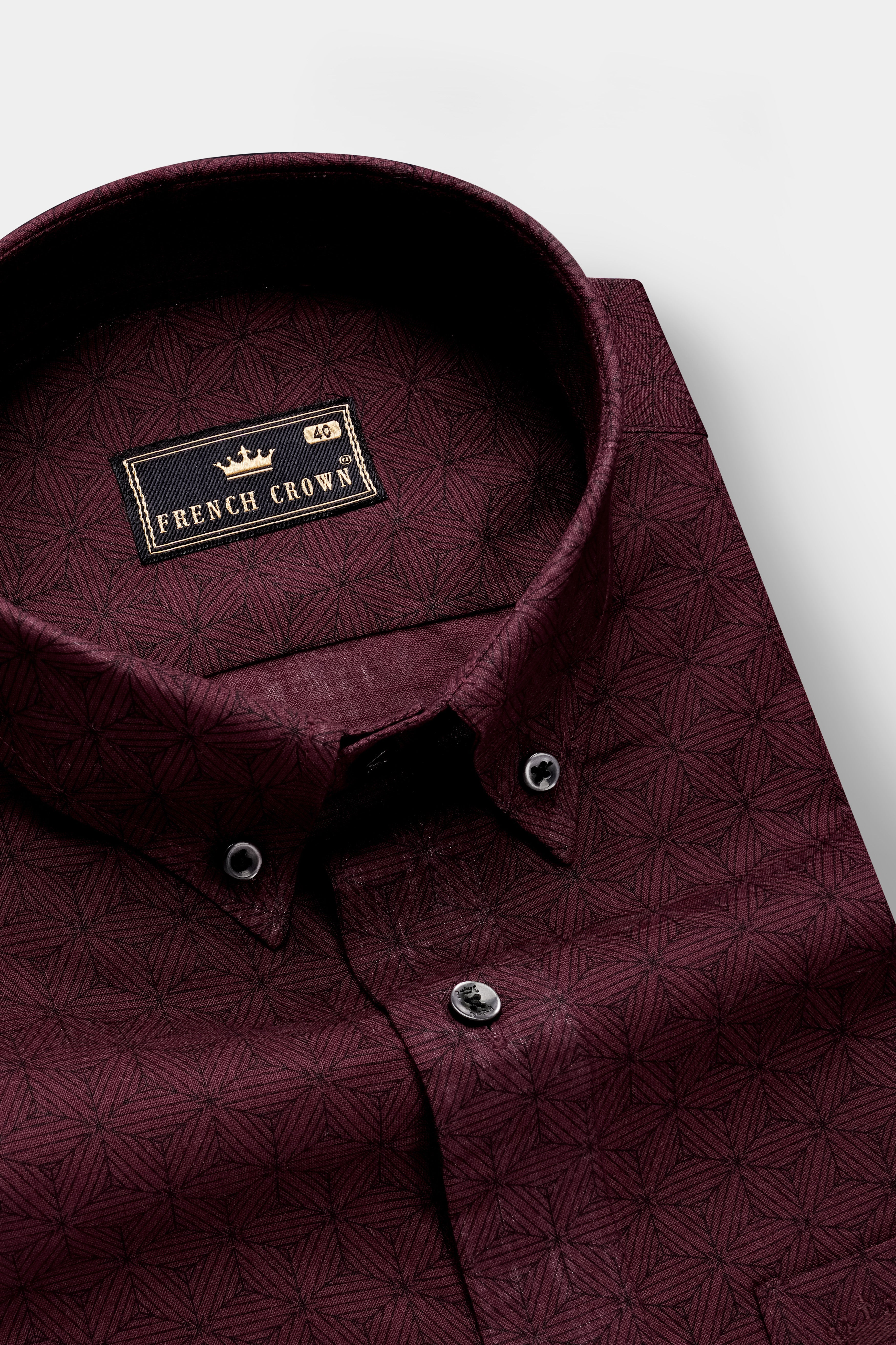 Wine Berry Maroon Printed Premium Giza Cotton Semi Formal Shirt 13389-BD-BLK-38, 13389-BD-BLK-H-38, 13389-BD-BLK-39, 13389-BD-BLK-H-39, 13389-BD-BLK-40, 13389-BD-BLK-H-40, 13389-BD-BLK-42, 13389-BD-BLK-H-42, 13389-BD-BLK-44, 13389-BD-BLK-H-44, 13389-BD-BLK-46, 13389-BD-BLK-H-46, 13389-BD-BLK-48, 13389-BD-BLK-H-48, 13389-BD-BLK-50, 13389-BD-BLK-H-50, 13389-BD-BLK-52, 13389-BD-BLK-H-52