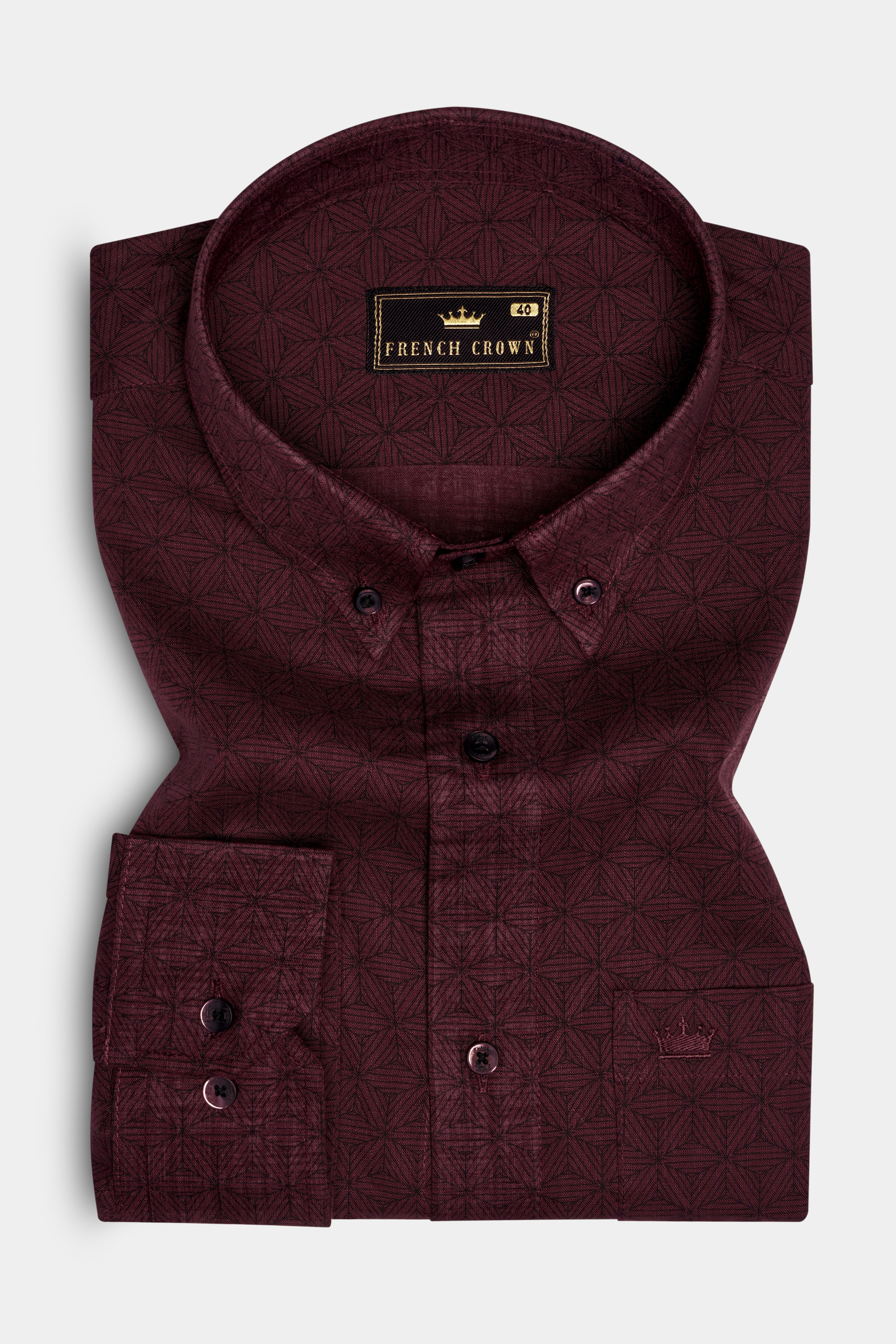 Wine Berry Maroon Printed Premium Giza Cotton Semi Formal Shirt 13389-BD-BLK-38, 13389-BD-BLK-H-38, 13389-BD-BLK-39, 13389-BD-BLK-H-39, 13389-BD-BLK-40, 13389-BD-BLK-H-40, 13389-BD-BLK-42, 13389-BD-BLK-H-42, 13389-BD-BLK-44, 13389-BD-BLK-H-44, 13389-BD-BLK-46, 13389-BD-BLK-H-46, 13389-BD-BLK-48, 13389-BD-BLK-H-48, 13389-BD-BLK-50, 13389-BD-BLK-H-50, 13389-BD-BLK-52, 13389-BD-BLK-H-52