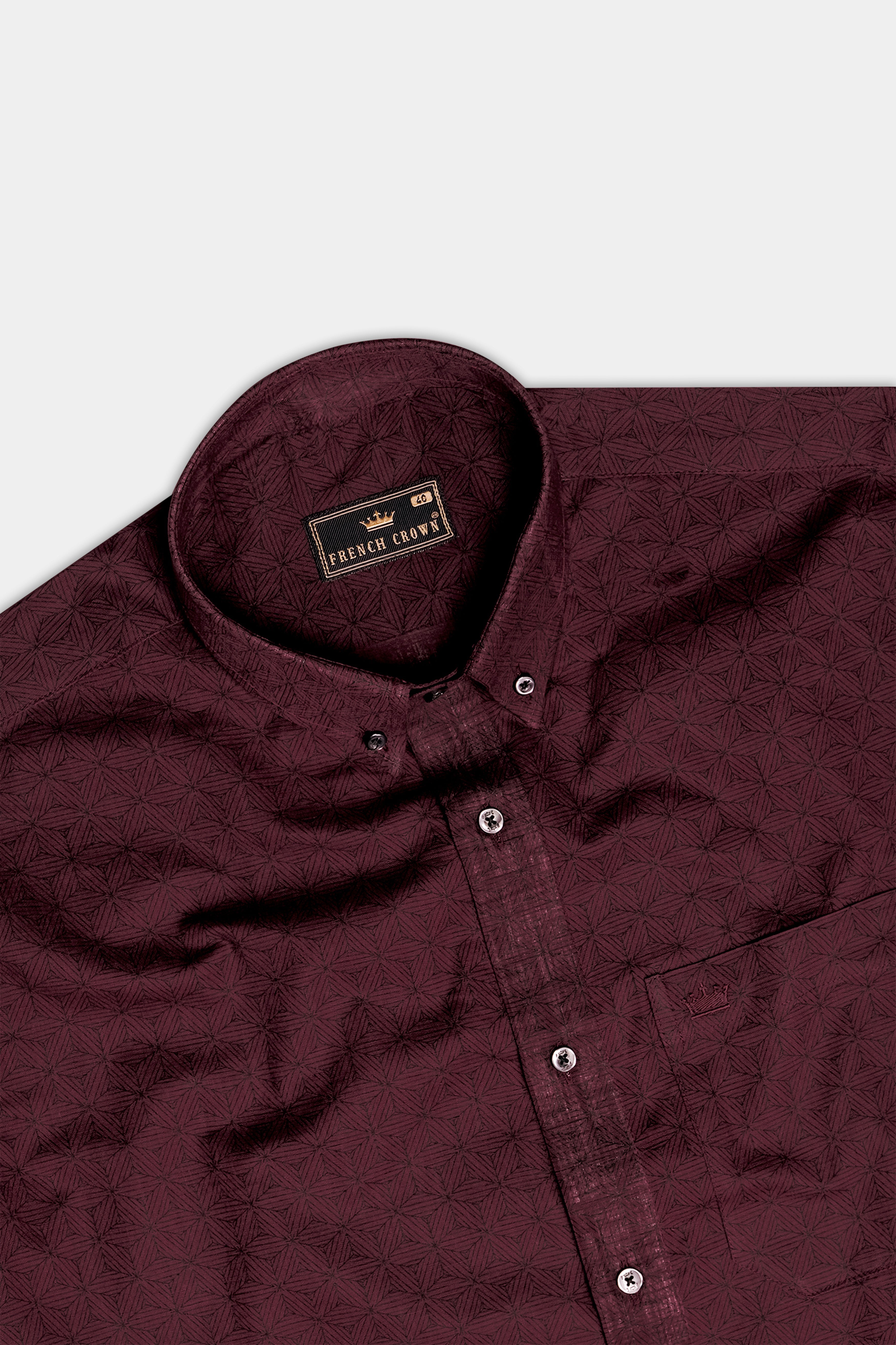 Wine Berry Maroon Printed Premium Giza Cotton Semi Formal Shirt 13389-BD-BLK-38, 13389-BD-BLK-H-38, 13389-BD-BLK-39, 13389-BD-BLK-H-39, 13389-BD-BLK-40, 13389-BD-BLK-H-40, 13389-BD-BLK-42, 13389-BD-BLK-H-42, 13389-BD-BLK-44, 13389-BD-BLK-H-44, 13389-BD-BLK-46, 13389-BD-BLK-H-46, 13389-BD-BLK-48, 13389-BD-BLK-H-48, 13389-BD-BLK-50, 13389-BD-BLK-H-50, 13389-BD-BLK-52, 13389-BD-BLK-H-52