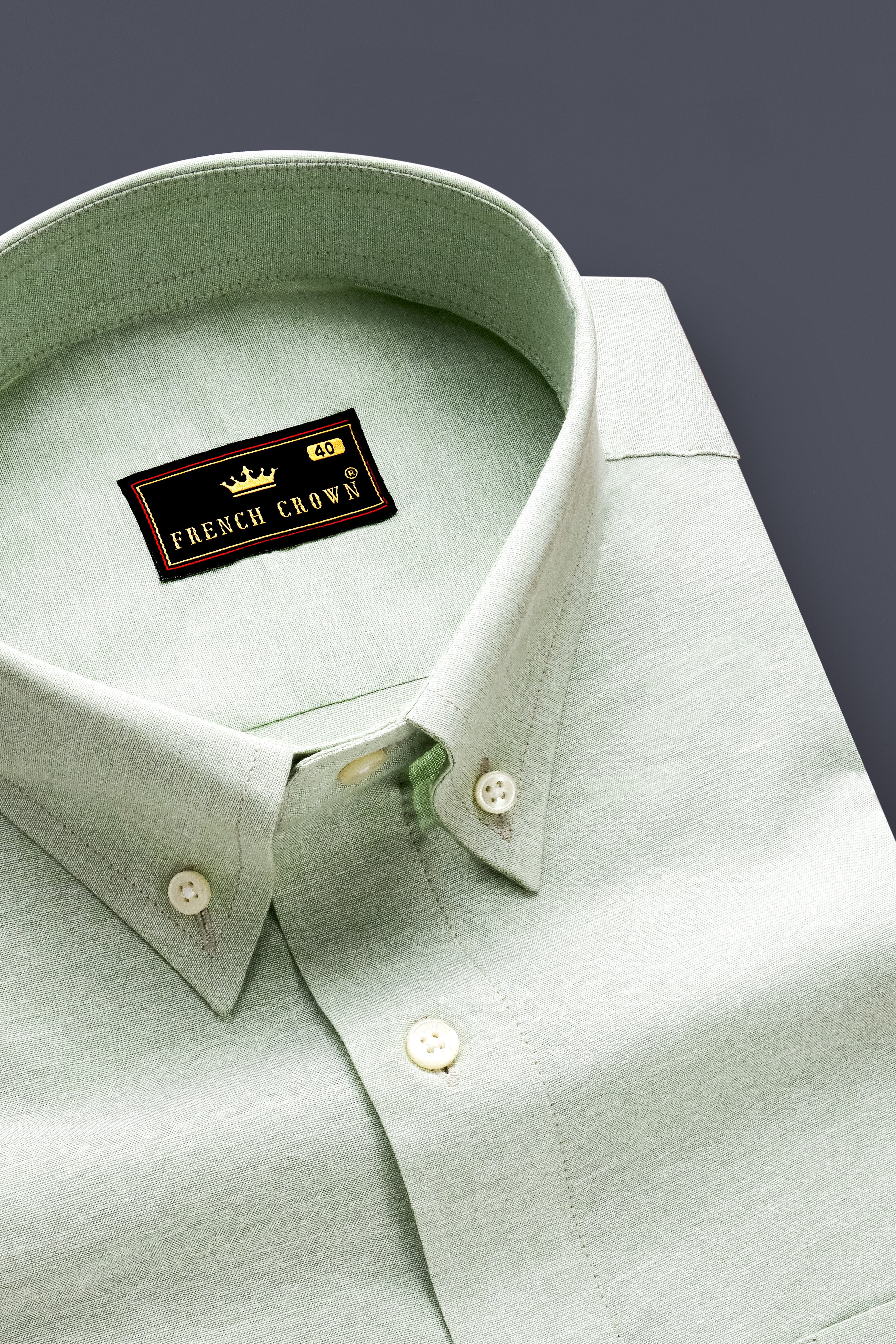 Frosted-Saltpan Green Solid Oxford Premium Cotton Dress Shirt 13412-BD-38, 13412-BD-H-38, 13412-BD-39, 13412-BD-H-39, 13412-BD-40, 13412-BD-H-40, 13412-BD-42, 13412-BD-H-42, 13412-BD-44, 13412-BD-H-44, 13412-BD-46, 13412-BD-H-46, 13412-BD-48, 13412-BD-H-48, 13412-BD-50, 13412-BD-H-50, 13412-BD-52, 13412-BD-H-52