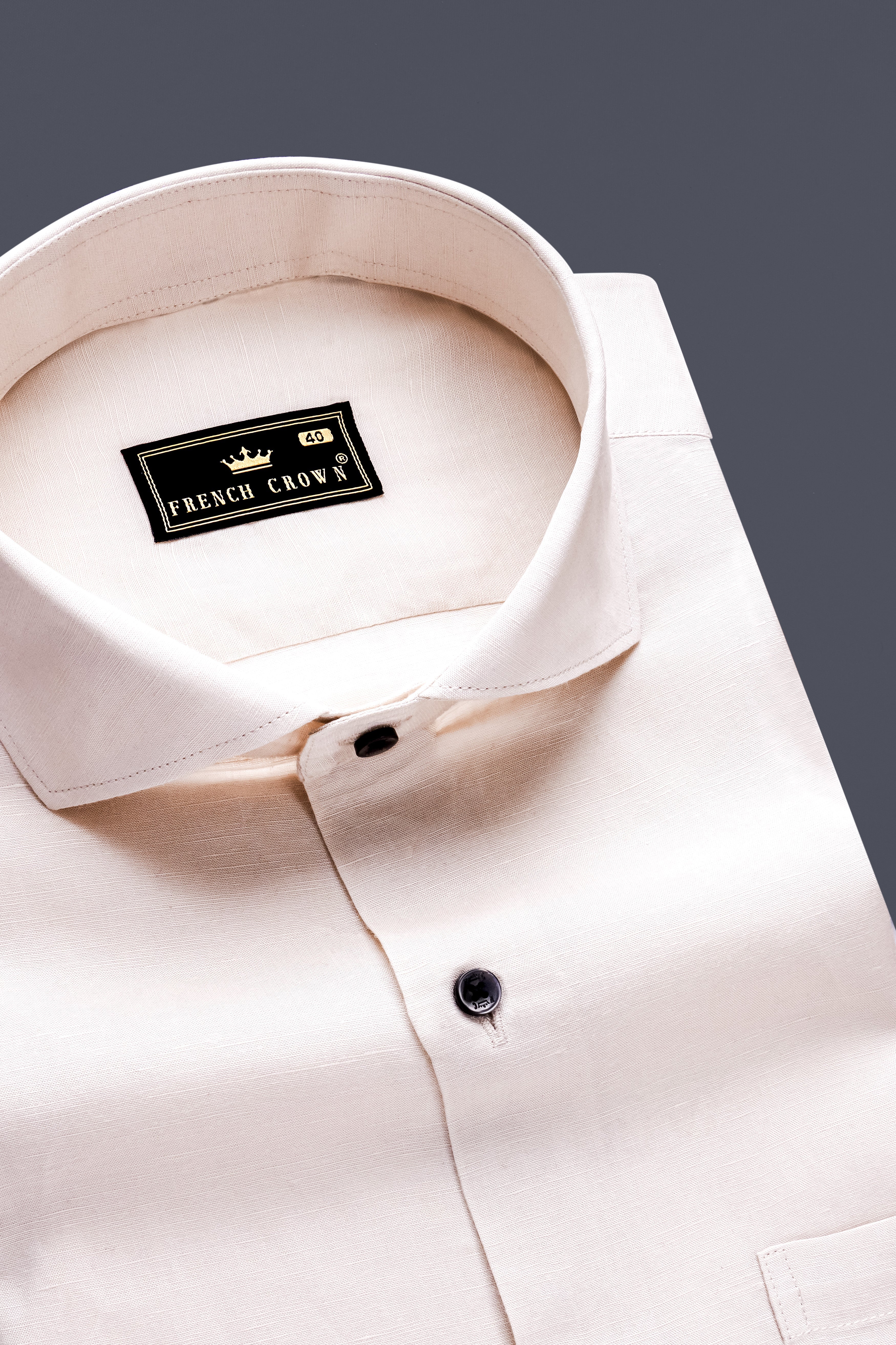 Serenity-Porcelain Cream Solid Luxuries Linen Dress Shirt 13419-CA-BLK-38, 13419-CA-BLK-H-38, 13419-CA-BLK-39, 13419-CA-BLK-H-39, 13419-CA-BLK-40, 13419-CA-BLK-H-40, 13419-CA-BLK-42, 13419-CA-BLK-H-42, 13419-CA-BLK-44, 13419-CA-BLK-H-44, 13419-CA-BLK-46, 13419-CA-BLK-H-46, 13419-CA-BLK-48, 13419-CA-BLK-H-48, 13419-CA-BLK-50, 13419-CA-BLK-H-50, 13419-CA-BLK-52, 13419-CA-BLK-H-52