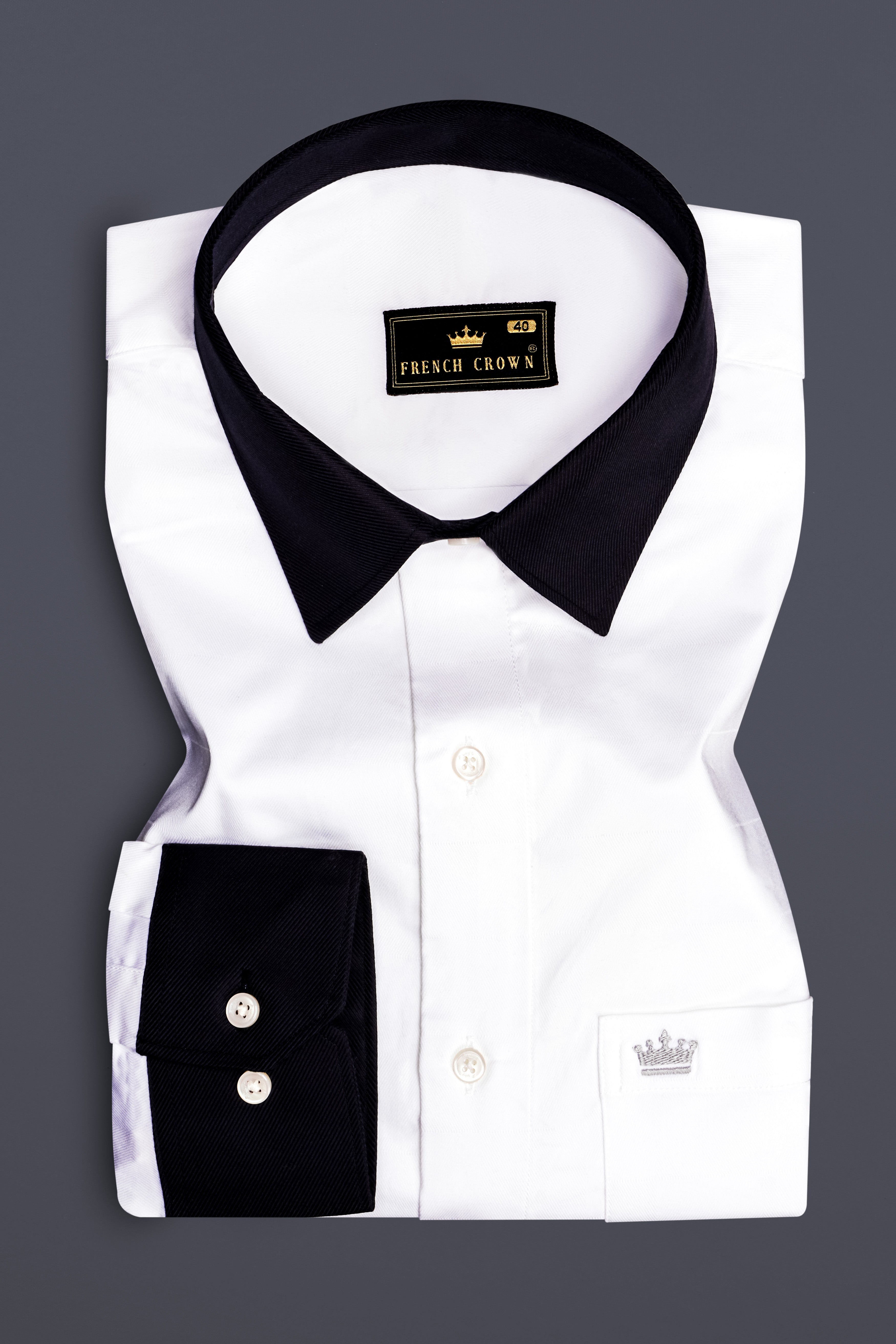 Crystal-Bright White Solid Dobby Textured Premium Giza Cotton Dress Shirt 13423-BCC-38, 13423-BCC-H-38, 13423-BCC-39, 13423-BCC-H-39, 13423-BCC-40, 13423-BCC-H-40, 13423-BCC-42, 13423-BCC-H-42, 13423-BCC-44, 13423-BCC-H-44, 13423-BCC-46, 13423-BCC-H-46, 13423-BCC-48, 13423-BCC-H-48, 13423-BCC-50, 13423-BCC-H-50, 13423-BCC-52, 13423-BCC-H-52