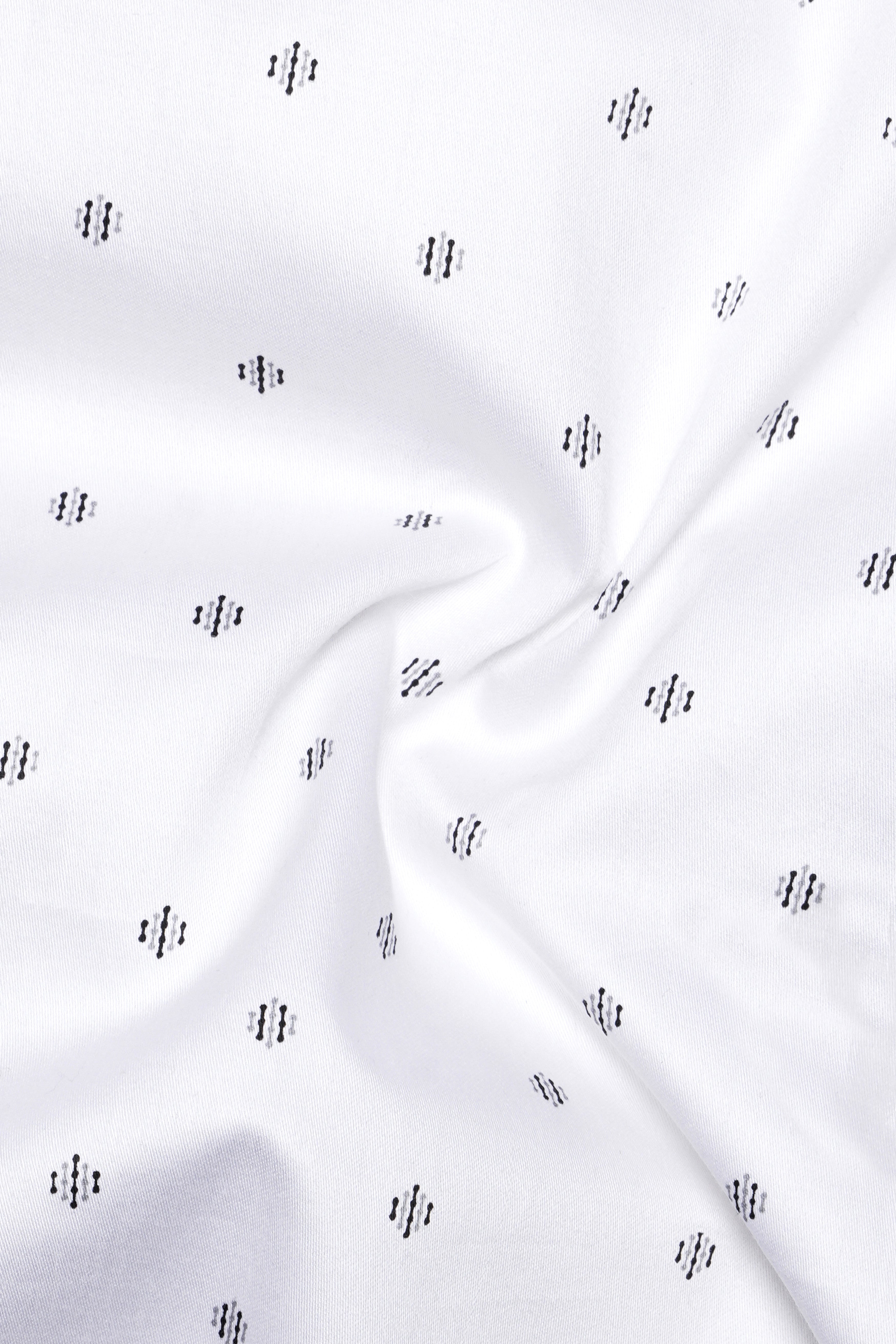 Luminous-Bright White Printed Subtle Sheen Super Soft Premium Cotton Semi Formal Shirt 13425-38, 13425-H-38, 13425-39, 13425-H-39, 13425-40, 13425-H-40, 13425-42, 13425-H-42, 13425-44, 13425-H-44, 13425-46, 13425-H-46, 13425-48, 13425-H-48, 13425-50, 13425-H-50, 13425-52, 13425-H-52