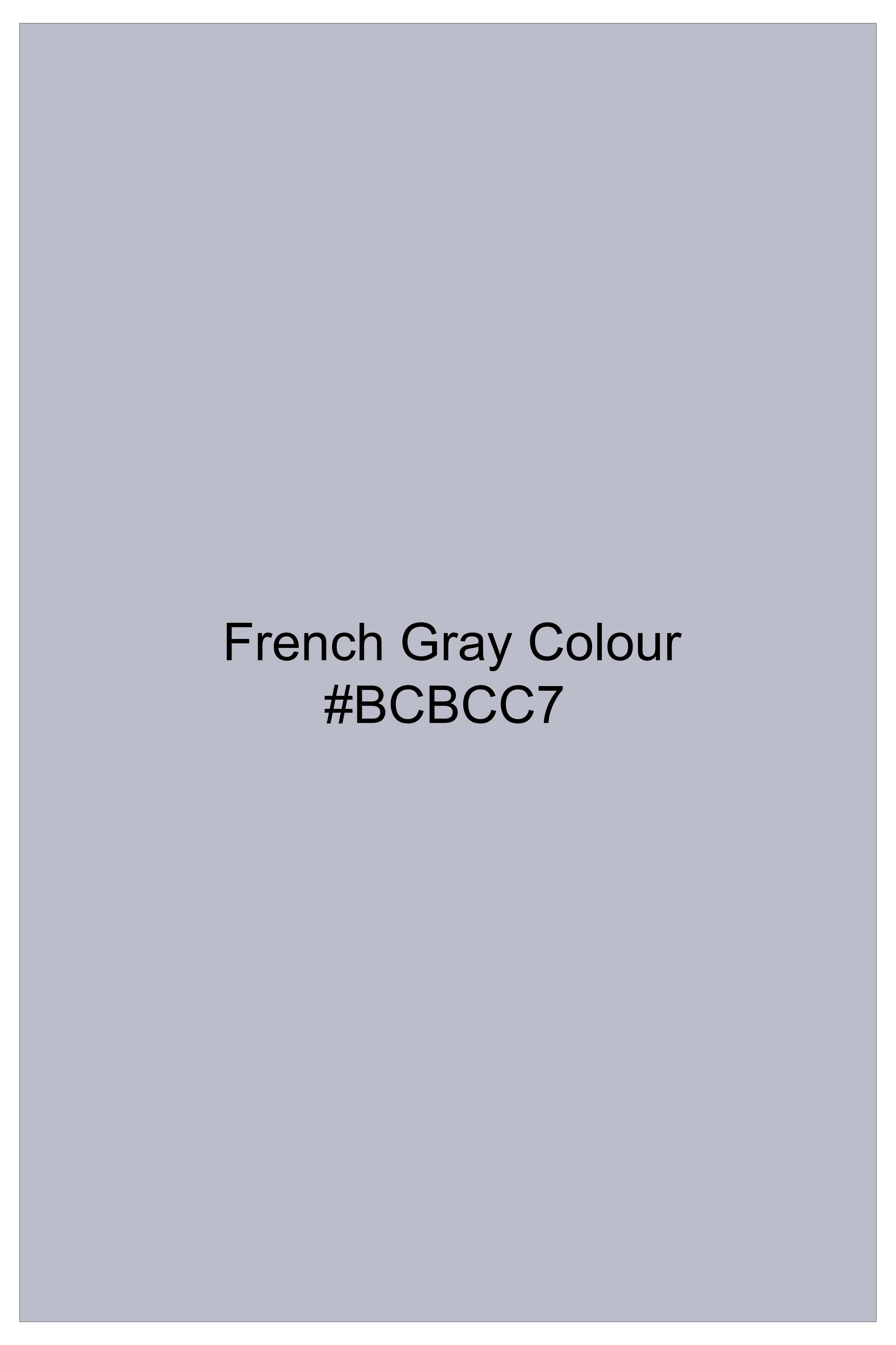 Parisian-French Gray Solid Subtle Sheen Super Soft Premium Cotton Dress Shirt 13437-38, 13437-H-38, 13437-39, 13437-H-39, 13437-40, 13437-H-40, 13437-42, 13437-H-42, 13437-44, 13437-H-44, 13437-46, 13437-H-46, 13437-48, 13437-H-48, 13437-50, 13437-H-50, 13437-52, 13437-H-52