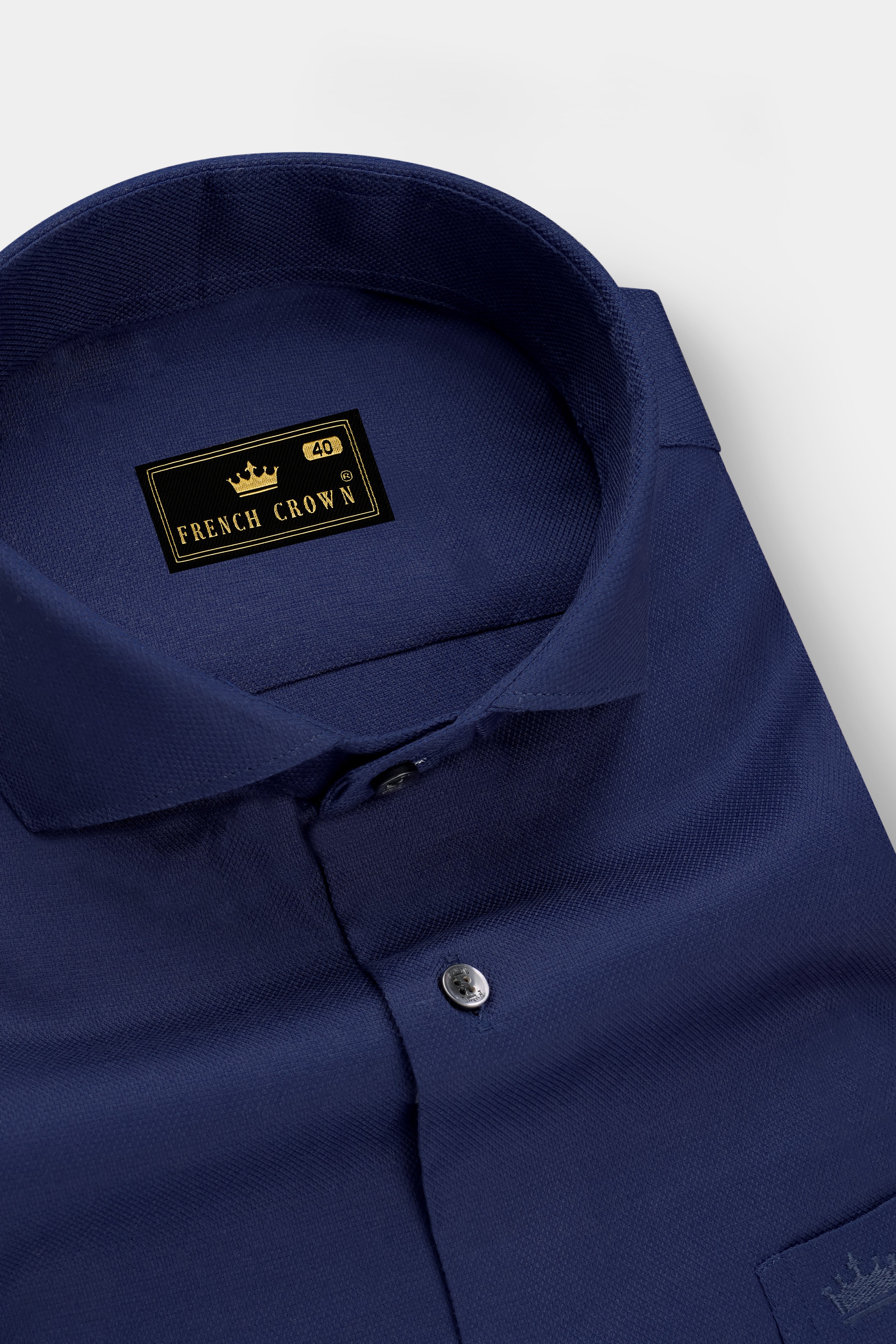Celestial-Zodiac Blue Solid Dobby Textured Premium Giza Cotton Dress Shirt 13441-CA-BLK-38, 13441-CA-BLK-H-38, 13441-CA-BLK-39, 13441-CA-BLK-H-39, 13441-CA-BLK-40, 13441-CA-BLK-H-40, 13441-CA-BLK-42, 13441-CA-BLK-H-42, 13441-CA-BLK-44, 13441-CA-BLK-H-44, 13441-CA-BLK-46, 13441-CA-BLK-H-46, 13441-CA-BLK-48, 13441-CA-BLK-H-48, 13441-CA-BLK-50, 13441-CA-BLK-H-50, 13441-CA-BLK-52, 13441-CA-BLK-H-52