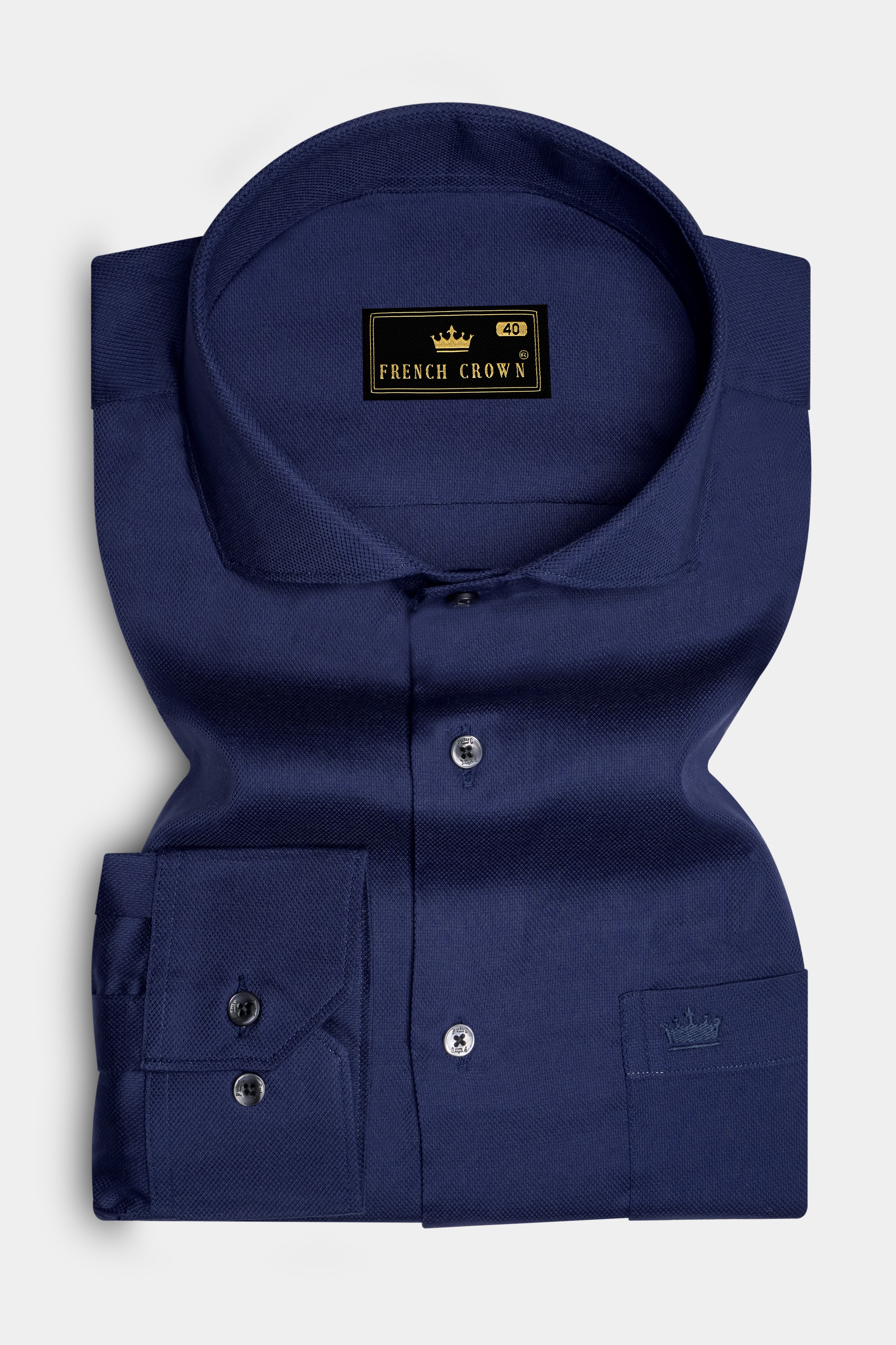 Celestial-Zodiac Blue Solid Dobby Textured Premium Giza Cotton Dress Shirt 13441-CA-BLK-38, 13441-CA-BLK-H-38, 13441-CA-BLK-39, 13441-CA-BLK-H-39, 13441-CA-BLK-40, 13441-CA-BLK-H-40, 13441-CA-BLK-42, 13441-CA-BLK-H-42, 13441-CA-BLK-44, 13441-CA-BLK-H-44, 13441-CA-BLK-46, 13441-CA-BLK-H-46, 13441-CA-BLK-48, 13441-CA-BLK-H-48, 13441-CA-BLK-50, 13441-CA-BLK-H-50, 13441-CA-BLK-52, 13441-CA-BLK-H-52
