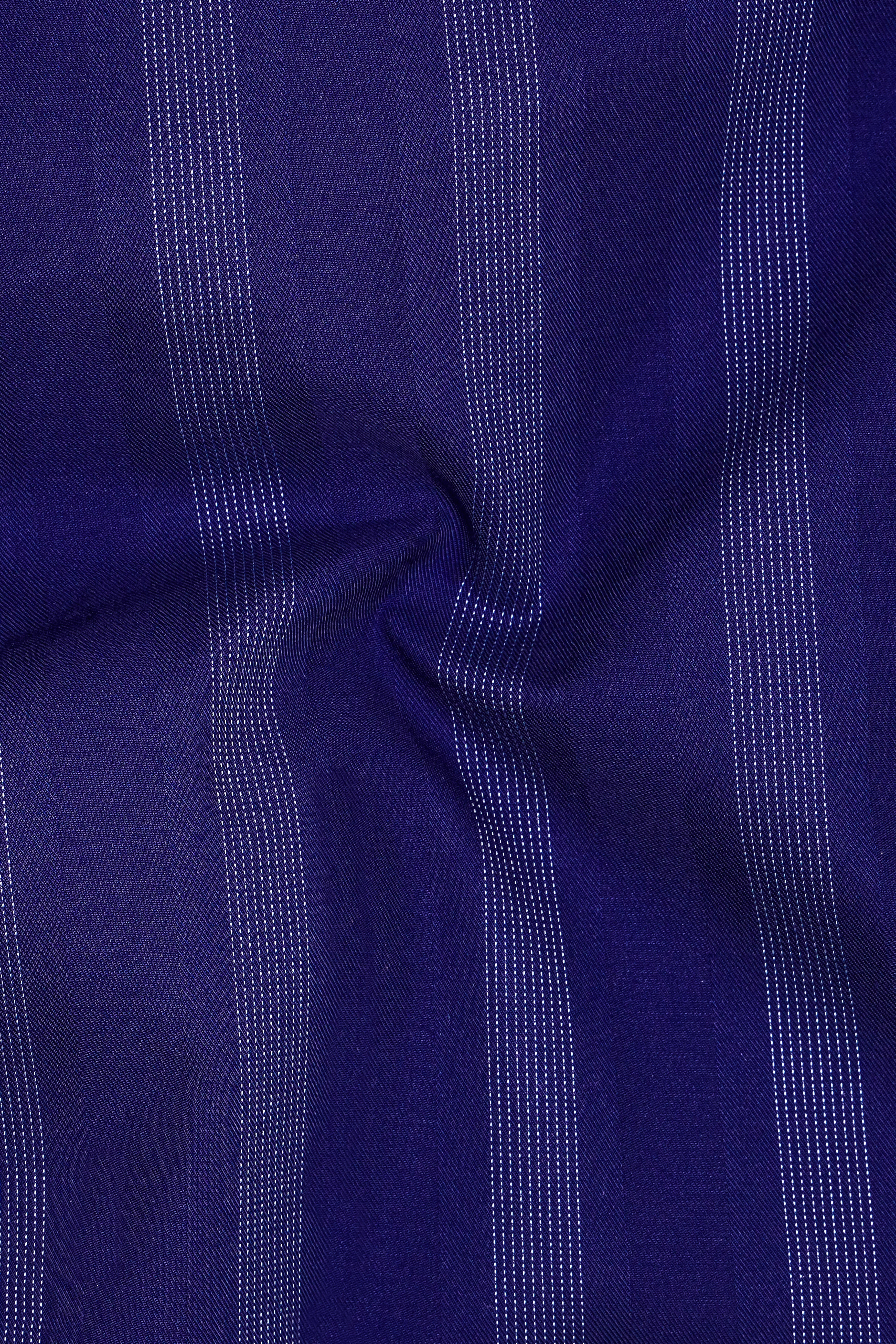 Royal-Indigo Blue Stripes Dobby Textured Premium Giza Cotton Dress Shirt 13455-38, 13455-H-38, 13455-39, 13455-H-39, 13455-40, 13455-H-40, 13455-42, 13455-H-42, 13455-44, 13455-H-44, 13455-46, 13455-H-46, 13455-48, 13455-H-48, 13455-50, 13455-H-50, 13455-52, 13455-H-52