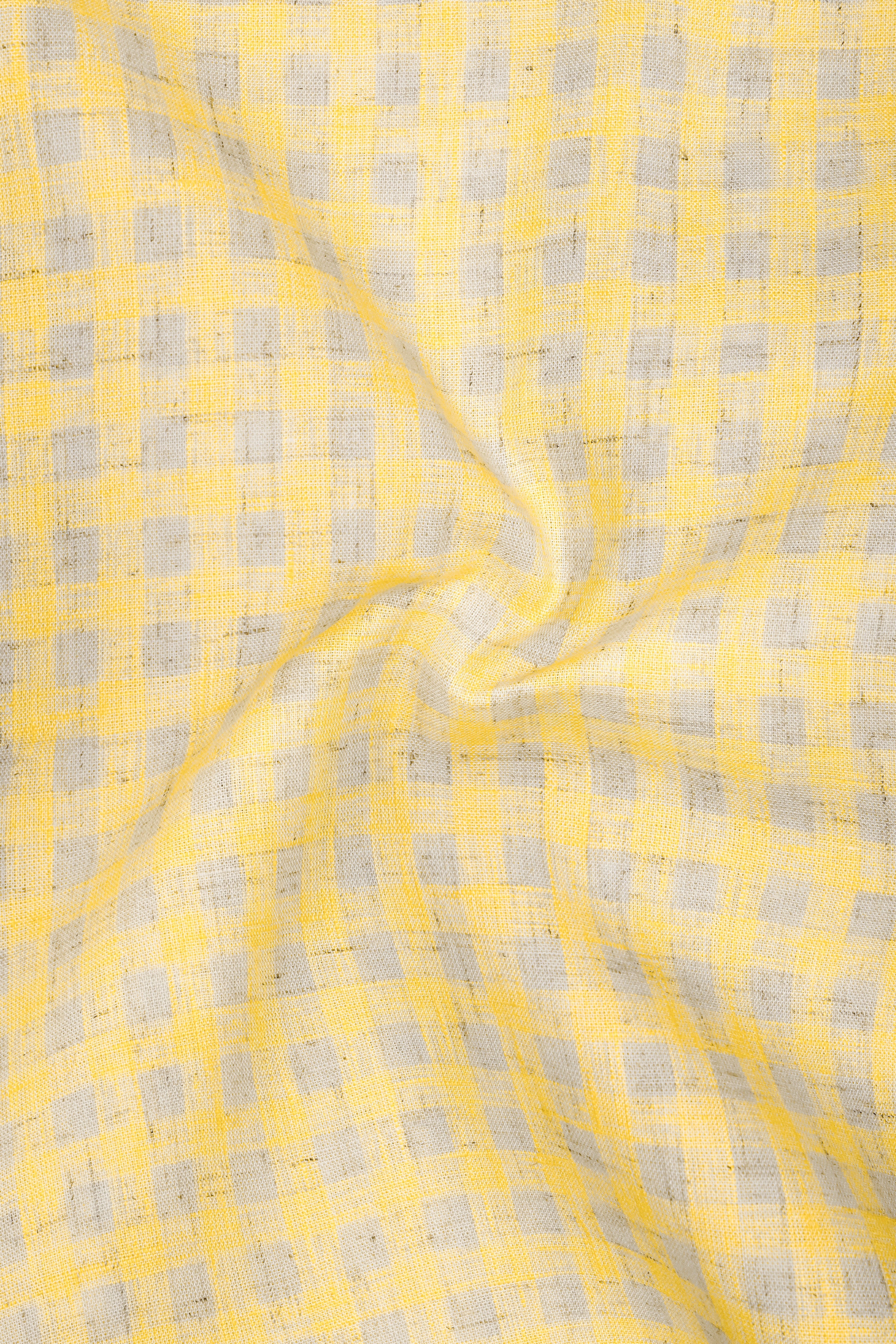 SaffronLoom -Sandwisp Yellow Gingham Plaid Premium Luxuries Linen Casual Kurta Shirt 13470-KS-38, 13470-KS-H-38, 13470-KS-39, 13470-KS-H-39, 13470-KS-40, 13470-KS-H-40, 13470-KS-42, 13470-KS-H-42, 13470-KS-44, 13470-KS-H-44, 13470-KS-46, 13470-KS-H-46, 13470-KS-48, 13470-KS-H-48, 13470-KS-50, 13470-KS-H-50, 13470-KS-52, 13470-KS-H-52