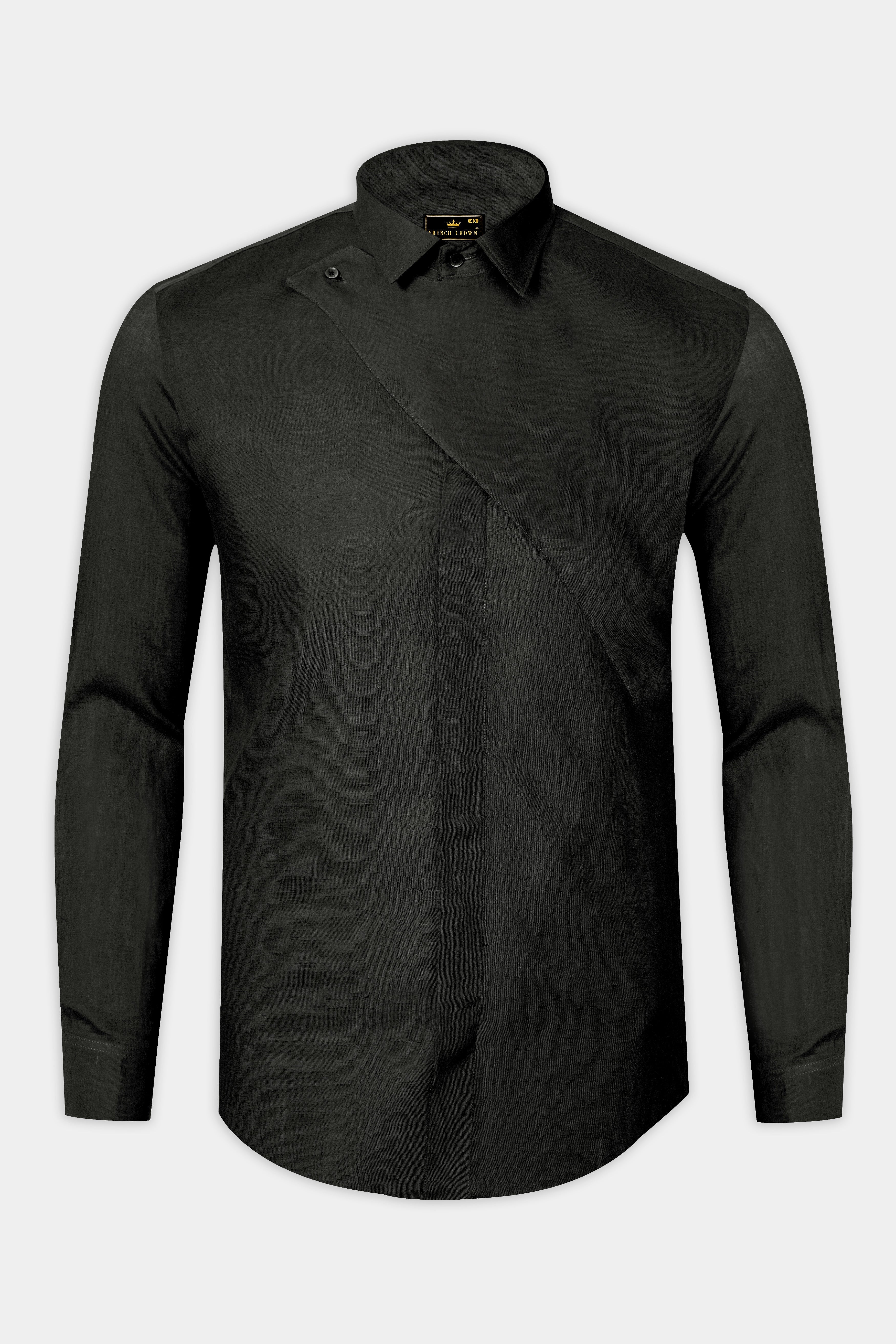 Graphite Loom-Mine Shaft Gray Solid Premium Luxuries Linen Designer Casual Shirt 13477-BLK-P661-38, 13477-BLK-P661-H-38, 13477-BLK-P661-39, 13477-BLK-P661-H-39, 13477-BLK-P661-40, 13477-BLK-P661-H-40, 13477-BLK-P661-42, 13477-BLK-P661-H-42, 13477-BLK-P661-44, 13477-BLK-P661-H-44, 13477-BLK-P661-46, 13477-BLK-P661-H-46, 13477-BLK-P661-48, 13477-BLK-P661-H-48, 13477-BLK-P661-50, 13477-BLK-P661-H-50, 13477-BLK-P661-52, 13477-BLK-P661-H-52