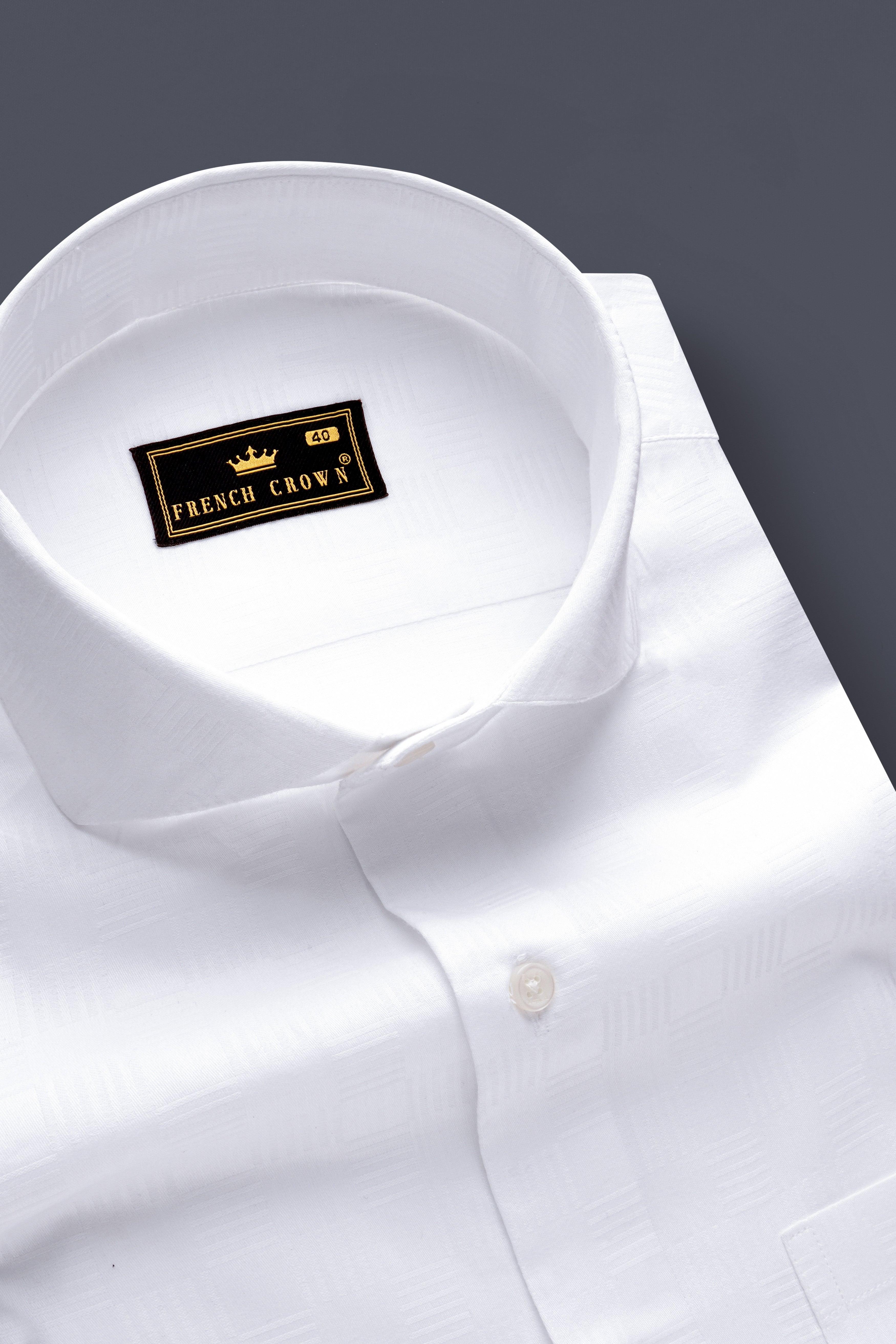 Alpine-Bright White Jacquard Textured Premium Cotton Dress Shirt 13537-CA-38, 13537-CA-H-38, 13537-CA-39, 13537-CA-H-39, 13537-CA-40, 13537-CA-H-40, 13537-CA-42, 13537-CA-H-42, 13537-CA-44, 13537-CA-H-44, 13537-CA-46, 13537-CA-H-46, 13537-CA-48, 13537-CA-H-48, 13537-CA-50, 13537-CA-H-50, 13537-CA-38-52, 13537-CA-H-52