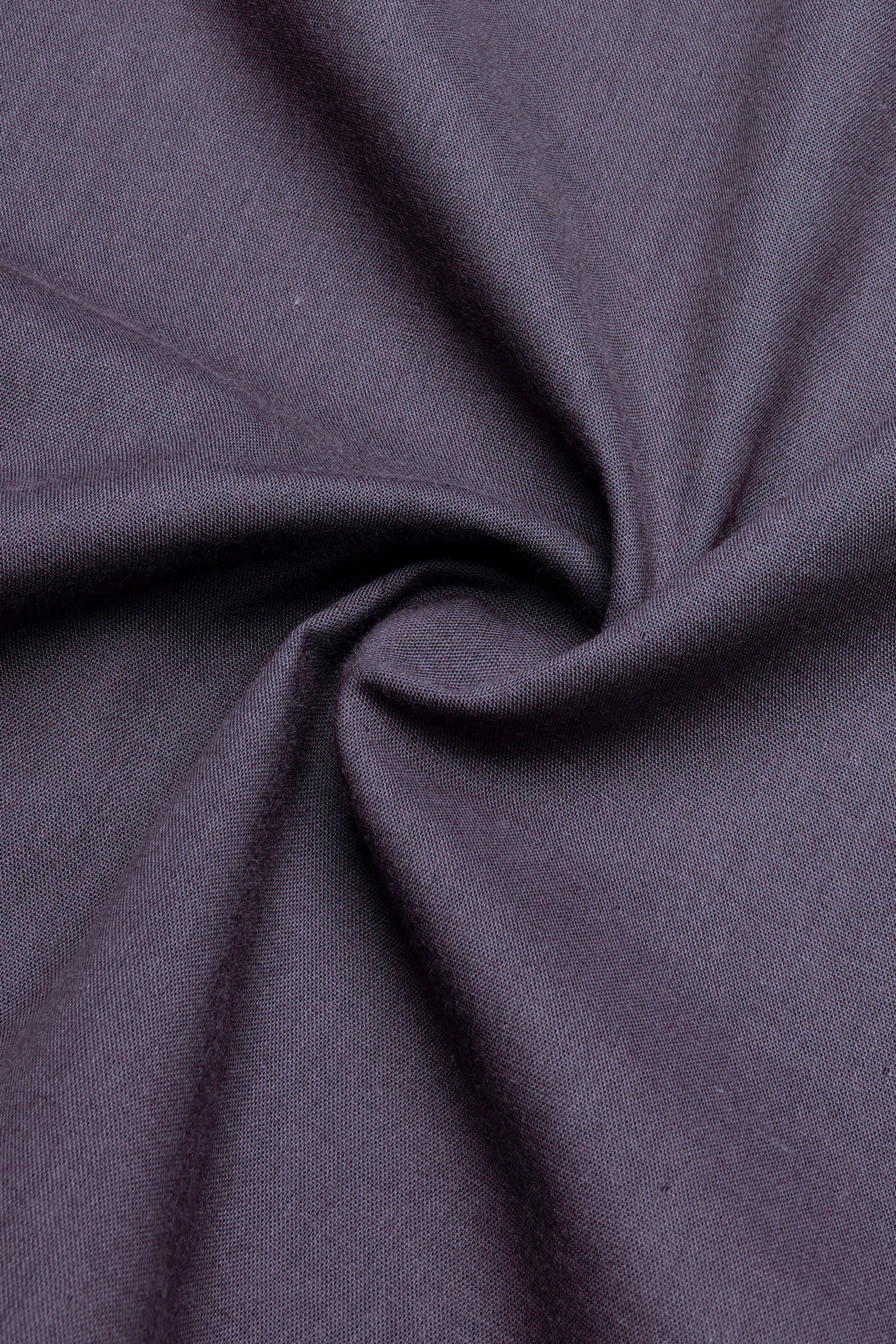 Noir Drift-Zeus Black And Fuscous Gray Solid Premium Giza Cotton Reversible Shirt