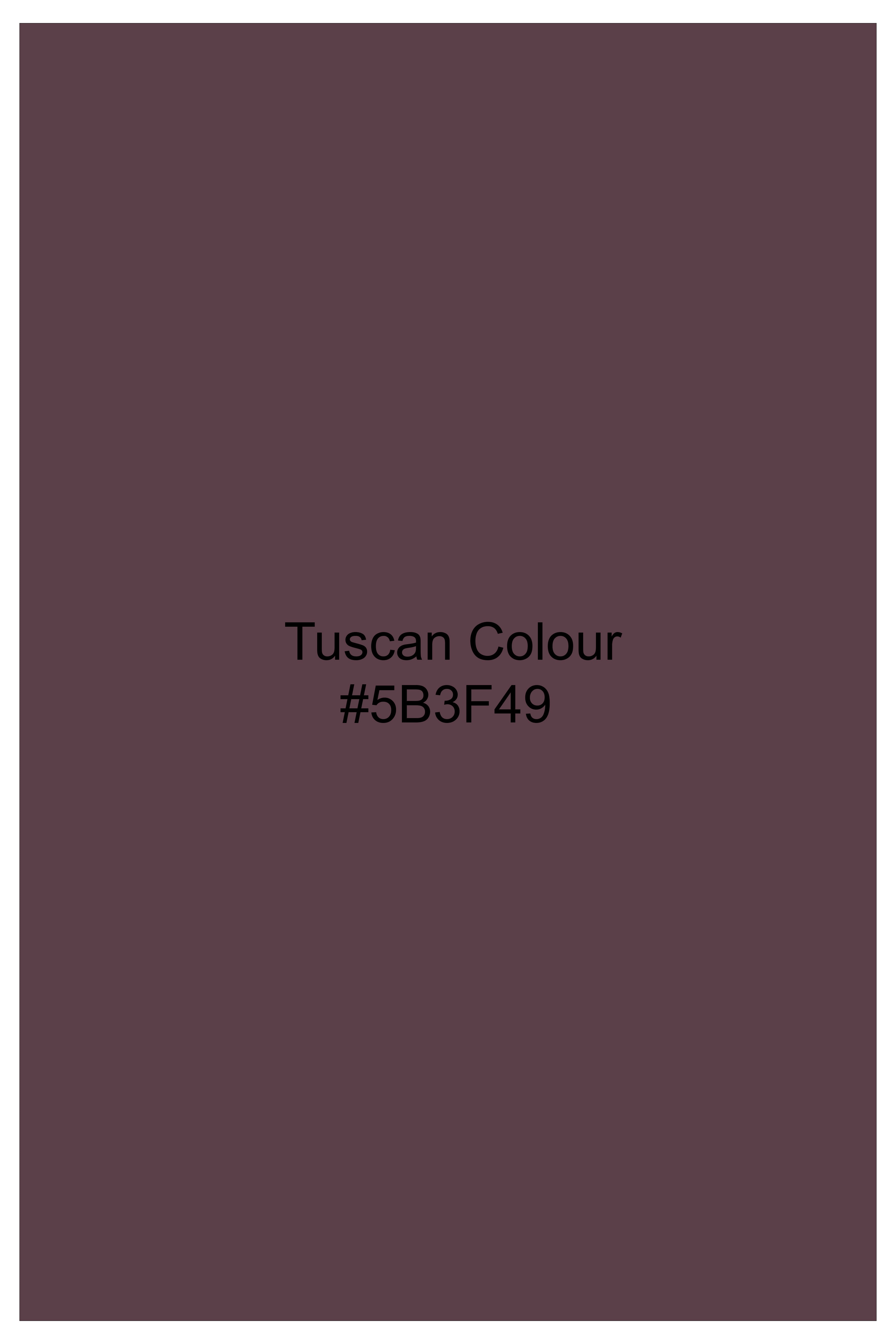 Sienna Shadow-Tuscan Maroon Stripes Jacquard Textured Premium Cotton Dress Shirt