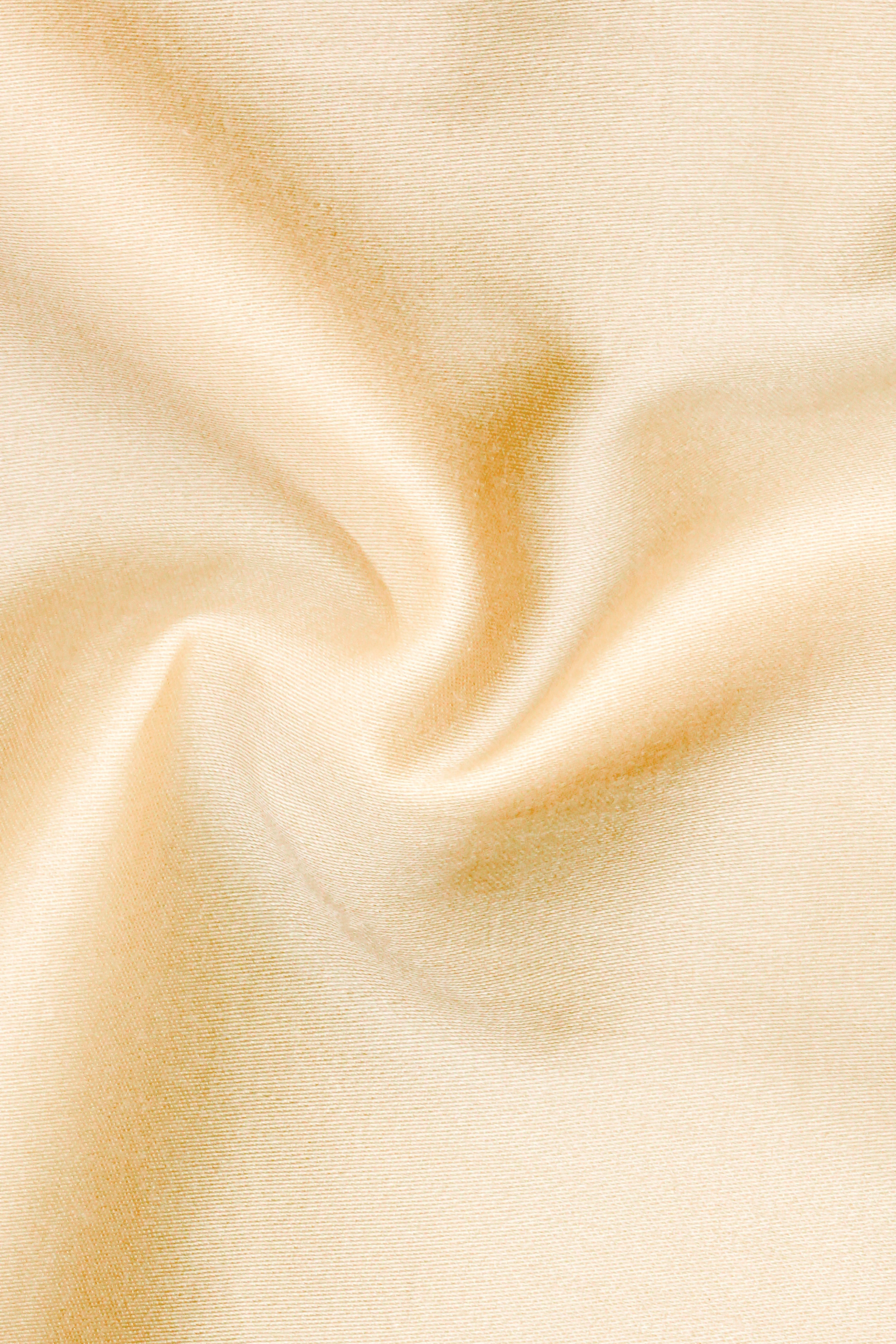 Vanilla-Almond Cream Subtle Sheen Super Soft Premium Cotton Semi Formal Mandarin Collar Shirt 13594-M-38, 13594-M-H-38, 13594-M-39, 13594-M-H-39, 13594-M-40, 13594-M-H-40, 13594-M-42, 13594-M-H-42, 13594-M-44, 13594-M-H-44, 13594-M-46, 13594-M-H-46, 13594-M-48, 13594-M-H-48, 13594-M-50, 13594-M-H-50, 13594-M-52, 13594-M-H-52