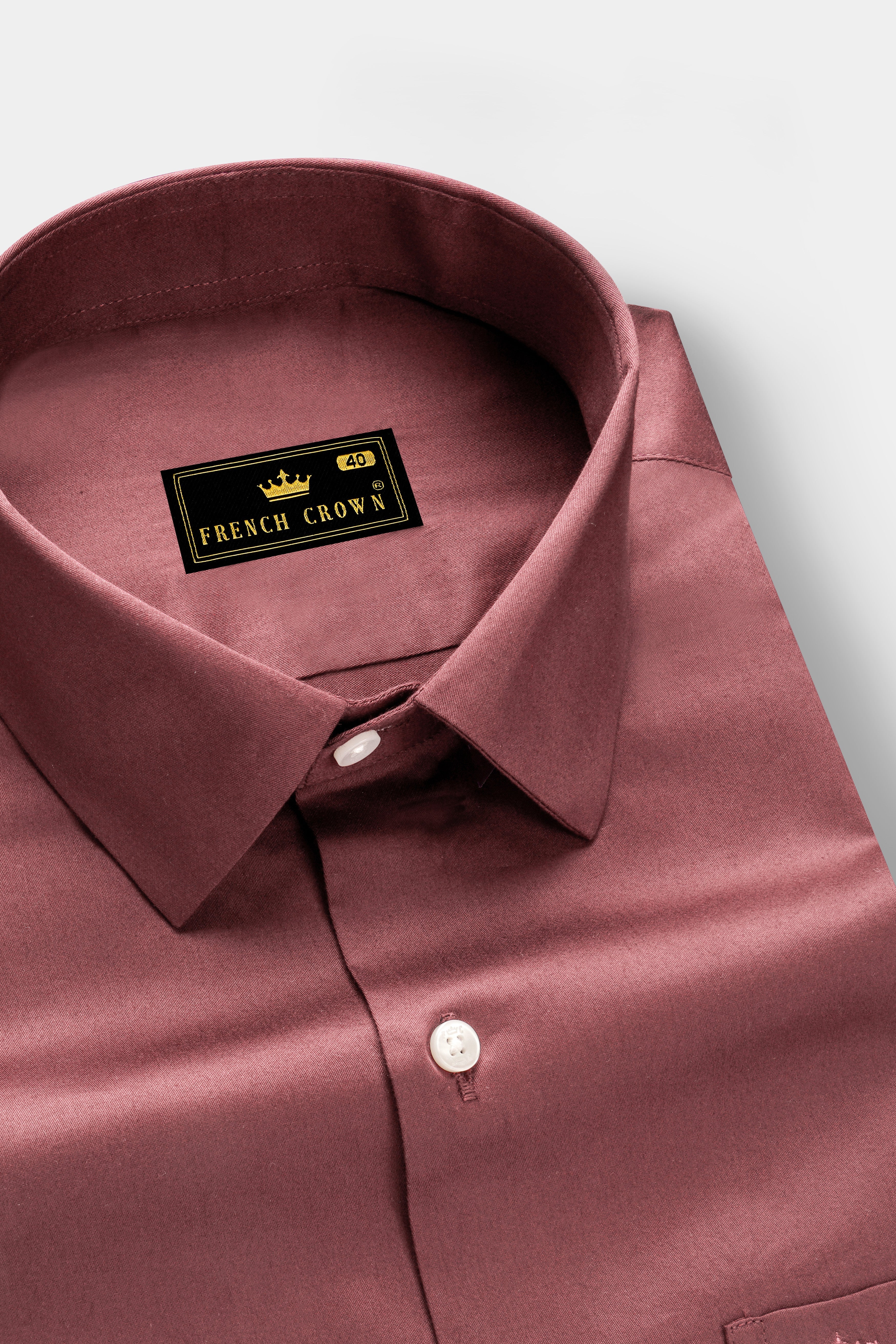 Muted Mauve-Rose Taupe Subtle Sheen Super Soft Premium Cotton Dress Shirt 13600-38, 13600-H-38, 13600-39, 13600-H-39, 13600-40, 13600-H-40, 13600-42, 13600-H-42, 13600-44, 13600-H-44, 13600-46, 13600-H-46, 13600-48, 13600-H-48, 13600-50, 13600-H-50, 13600-52, 13600-H-52
