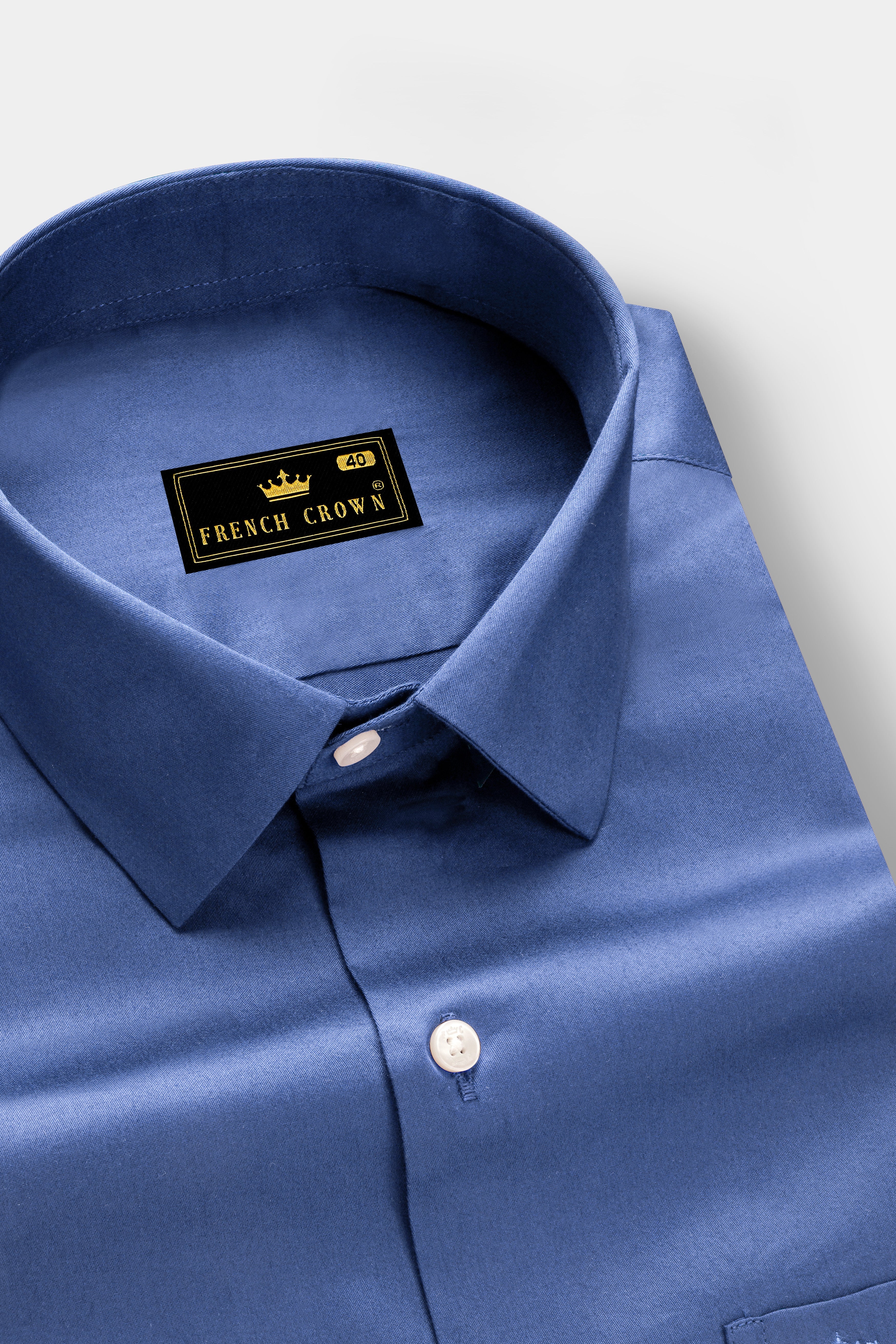 Tidepool-Glaucous Blue Subtle Sheen Super Soft Premium Cotton Dress Shirt 13605-38,  13605-H-38,  13605-39,  13605-H-39,  13605-40,  13605-H-40,  13605-42,  13605-H-42,  13605-44,  13605-H-44,  13605-46,  13605-H-46,  13605-48,  13605-H-48,  13605-50,  13605-H-50,  13605-52,  13605-H-52
