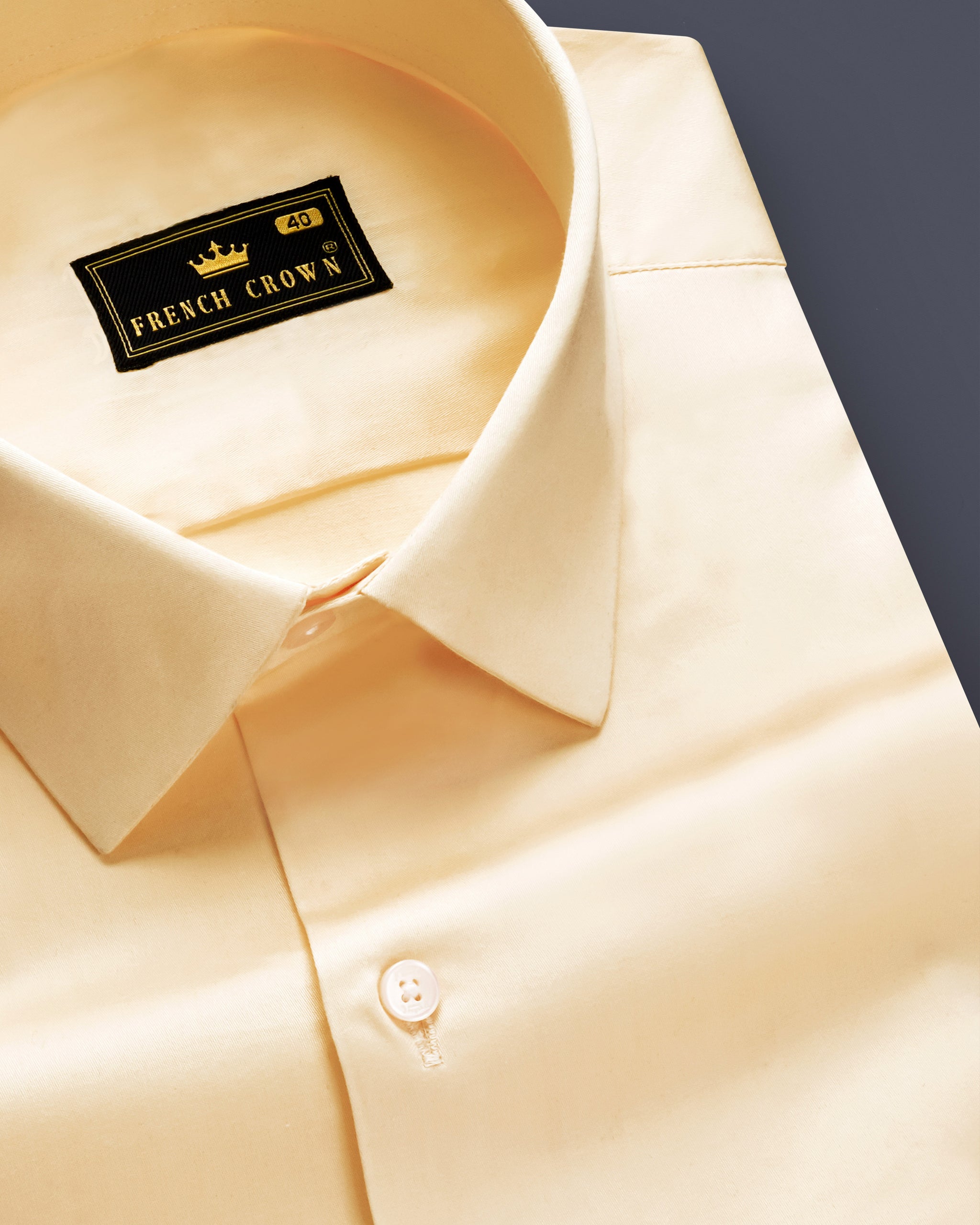 Manchester Plain Dress Shirt in Cotton and Polyester