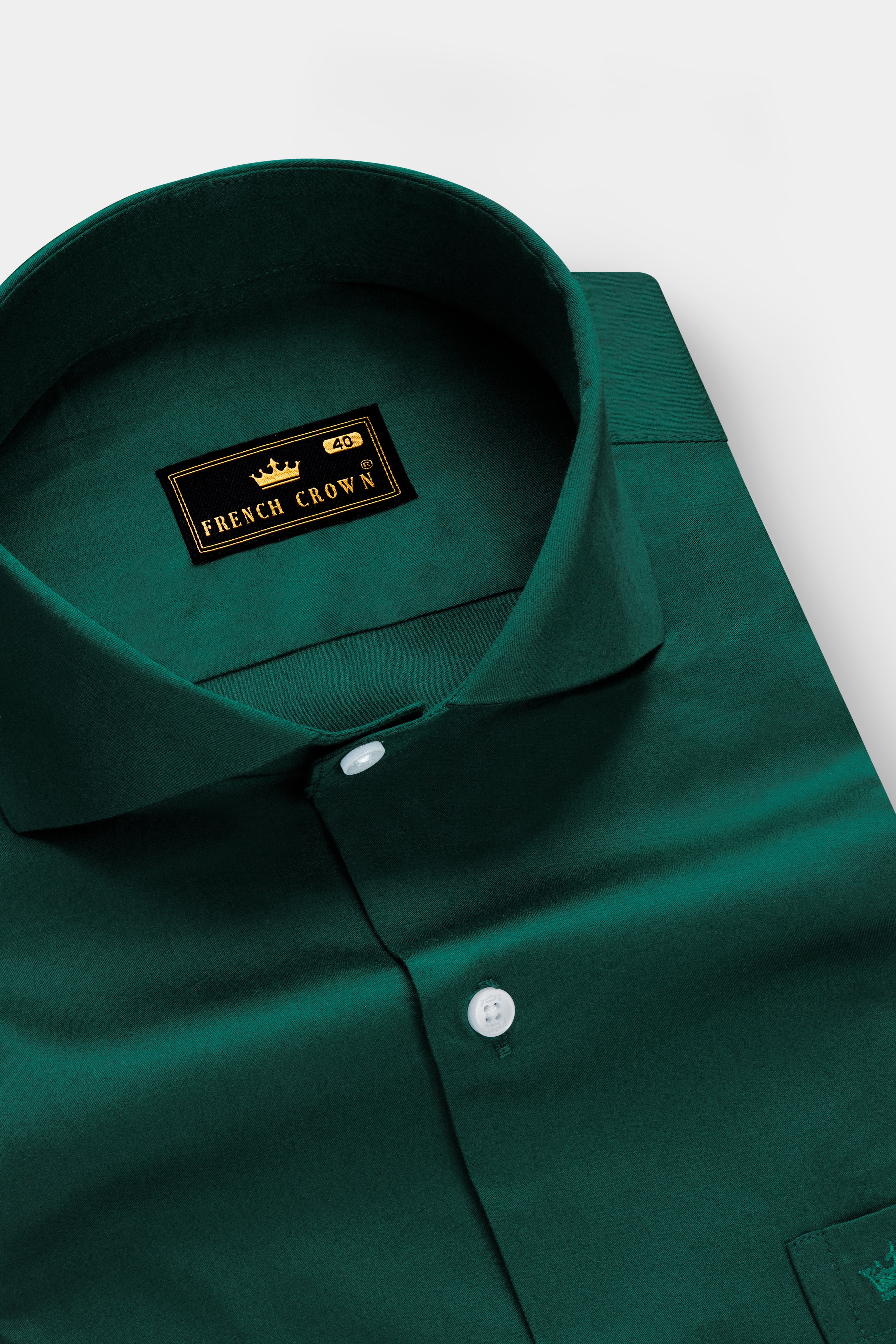 Mystic Grove-Everglade Green Solid Subtle Sheen Super Soft Premium Cotton Cut Away Collar Dress Shirt 13642-CA-38, 13642-CA-H-38, 13642-CA-39, 13642-CA-H-39, 13642-CA-40, 13642-CA-H-40, 13642-CA-42, 13642-CA-H-42, 13642-CA-44, 13642-CA-H-44, 13642-CA-46, 13642-CA-H-46, 13642-CA-48, 13642-CA-H-48, 13642-CA-50, 13642-CA-H-50, 13642-CA-52, 13642-CA-H-52
