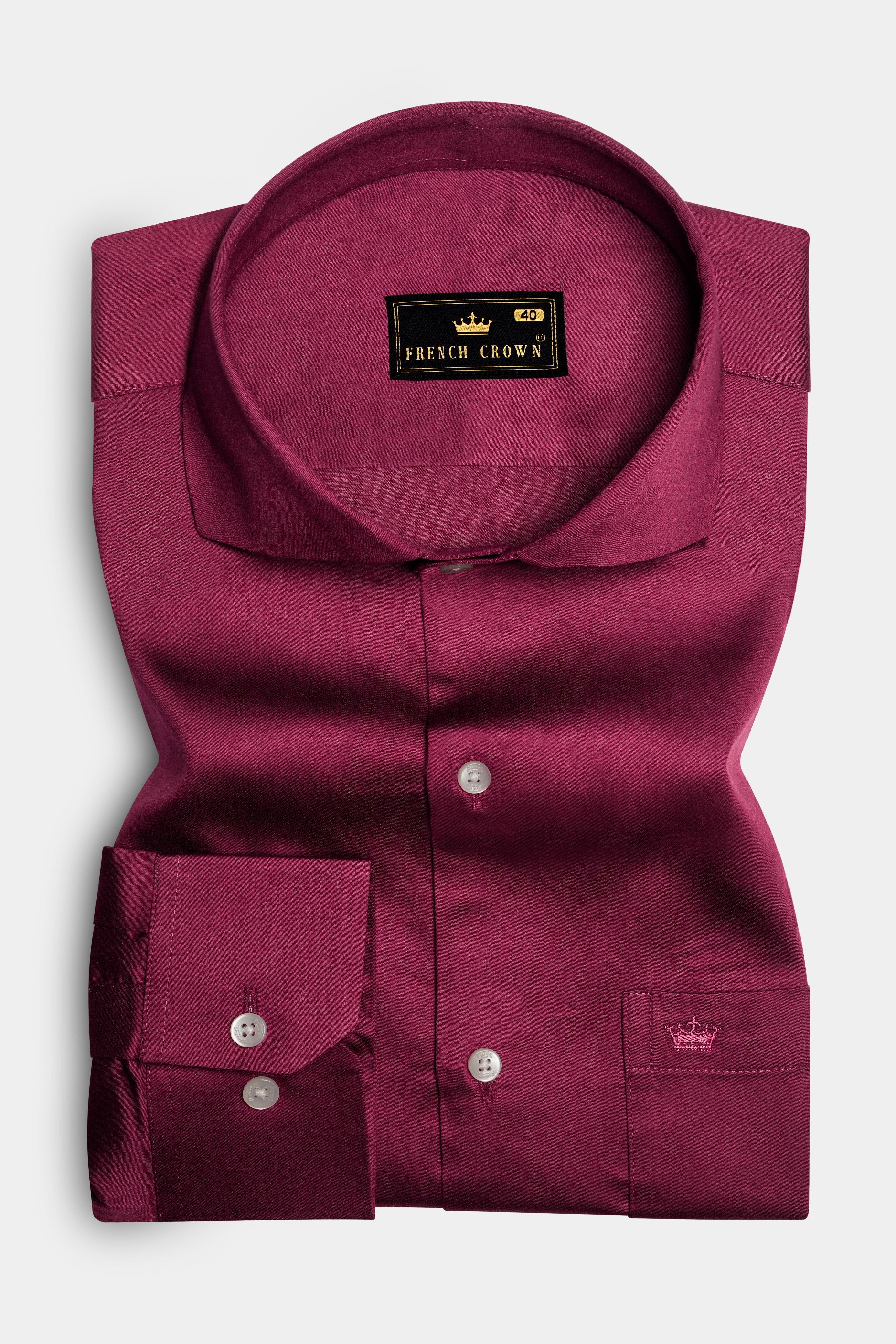 Raspberry-Wine Berry Solid Maroon Subtle Sheen Super Soft Premium Cotton Cut Away Collar Dress Shirt 13649-CA-38, 13649-CA-H-38, 13649-CA-39, 13649-CA-H-39, 13649-CA-40, 13649-CA-H-40, 13649-CA-42, 13649-CA-H-42, 13649-CA-44, 13649-CA-H-44, 13649-CA-46, 13649-CA-H-46, 13649-CA-48, 13649-CA-H-48, 13649-CA-50, 13649-CA-H-50, 13649-CA-52, 13649-CA-H-52