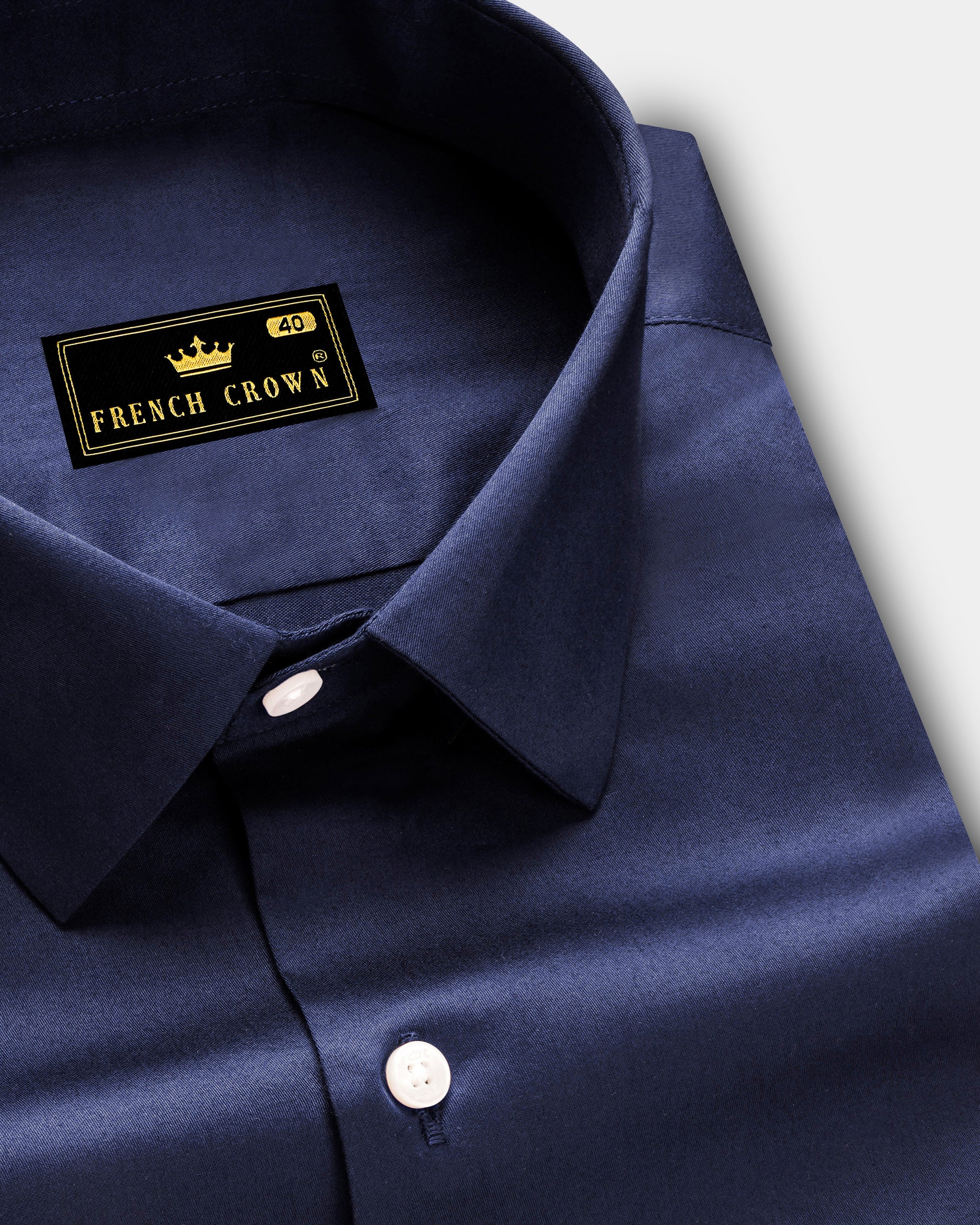 Men'S Cotton Solid Formal Shirt