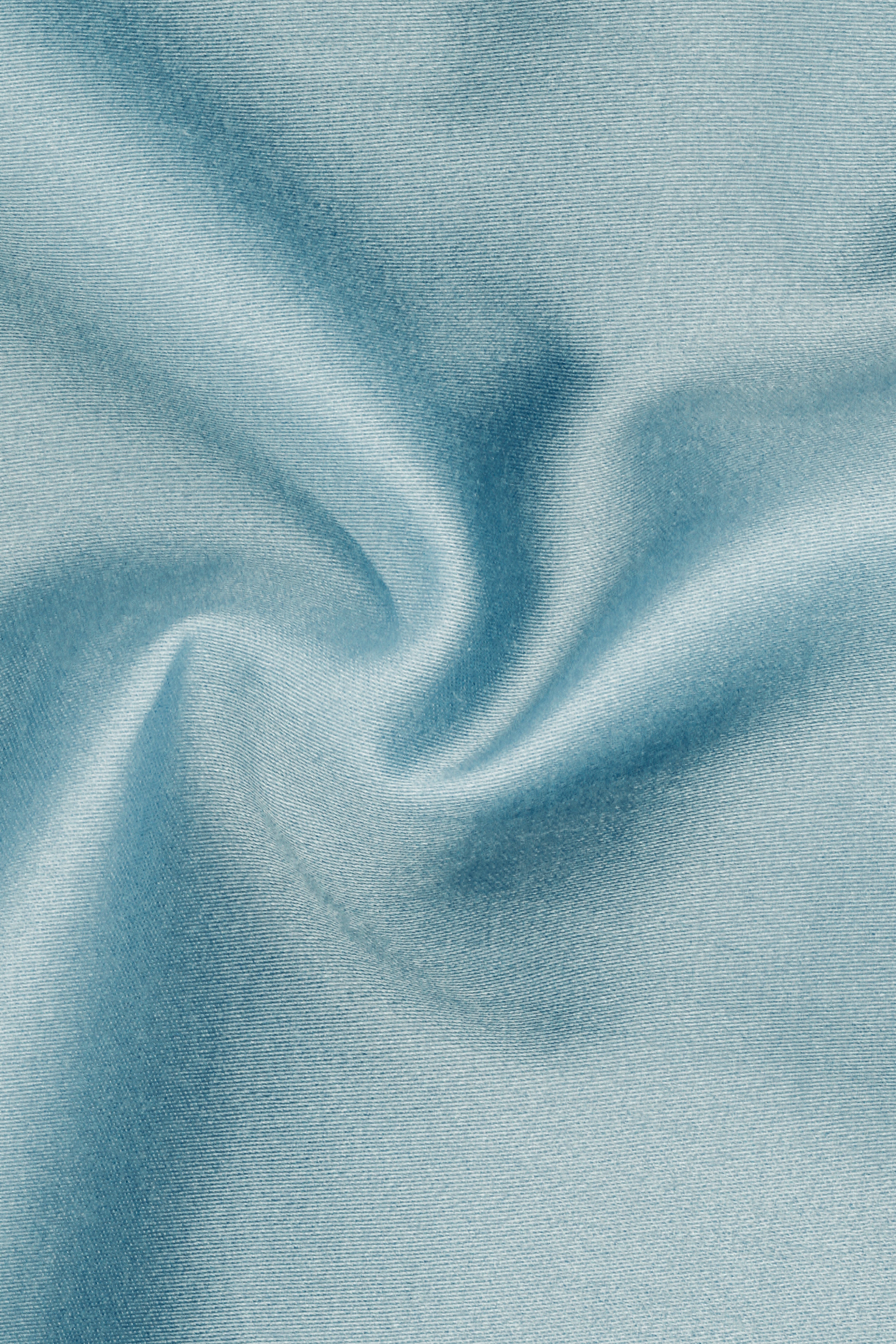Azure Mist-Cyan Opaque Blue Subtle Sheen Super Soft Premium Cotton Semi Formal Mandarin Collar Shirt 13653-M-38, 13653-M-H-38, 13653-M-39, 13653-M-H-39, 13653-M-40, 13653-M-H-40, 13653-M-42, 13653-M-H-42, 13653-M-44, 13653-M-H-44, 13653-M-46, 13653-M-H-46, 13653-M-48, 13653-M-H-48, 13653-M-50, 13653-M-H-50, 13653-M-52, 13653-M-H-52
