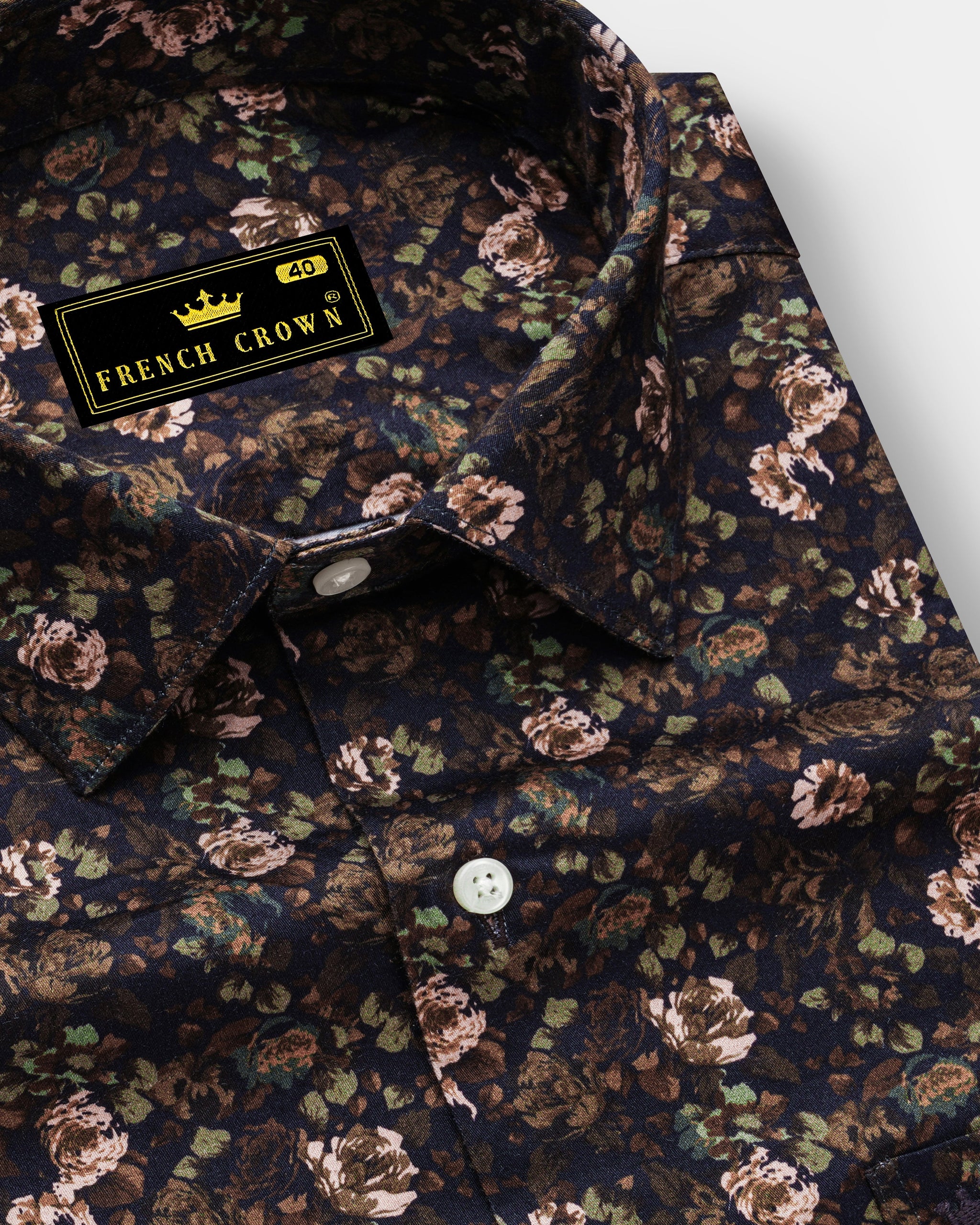 Eclora Crop Shirt - Aconitum