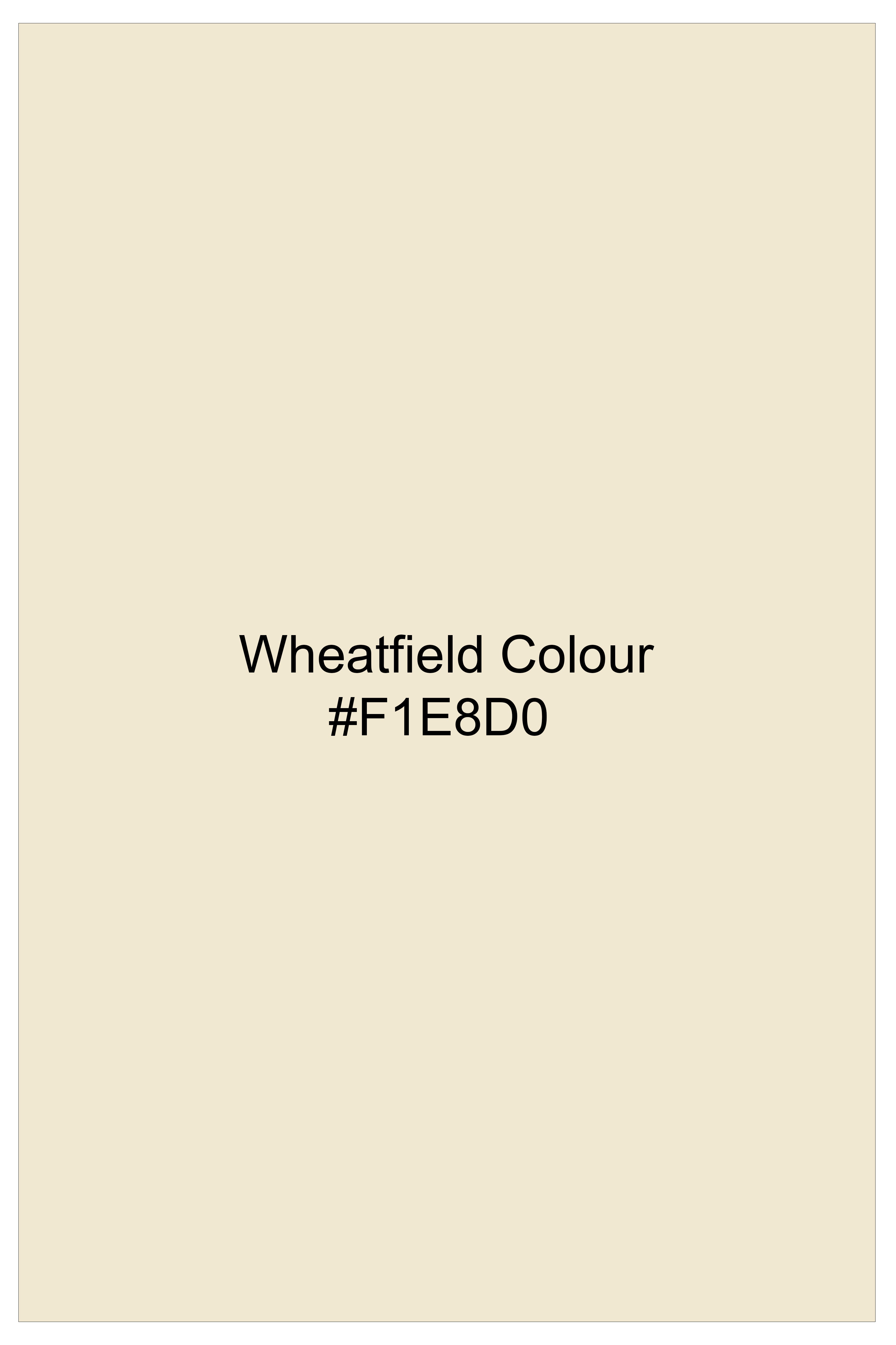 Aurewheat-Wheatfield Cream Subtle Sheen Super Soft Premium Cotton Tuxedo Shirt