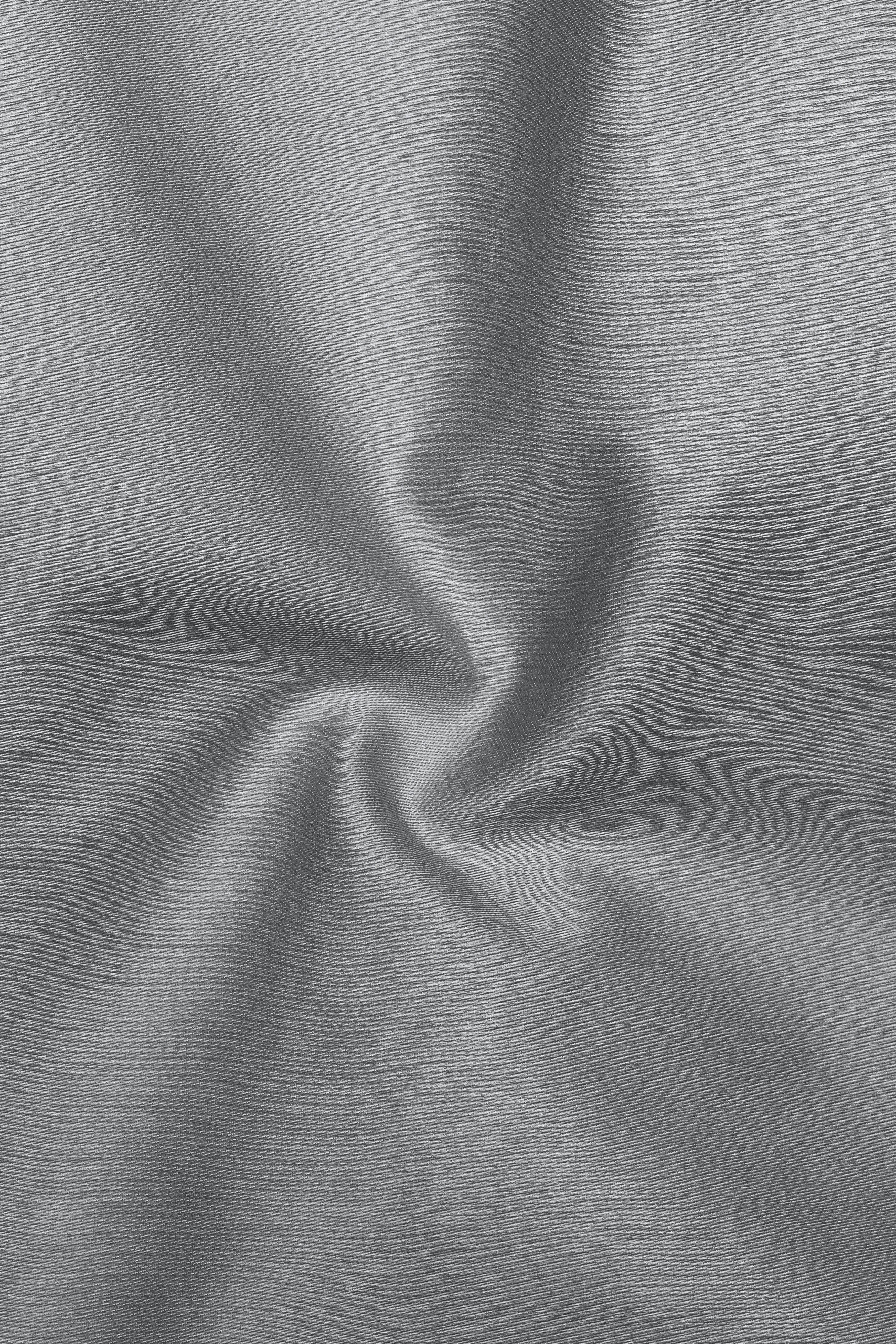 Silvoro Martini Gray Subtle Sheen Super Soft Premium Cotton Dress Shirt