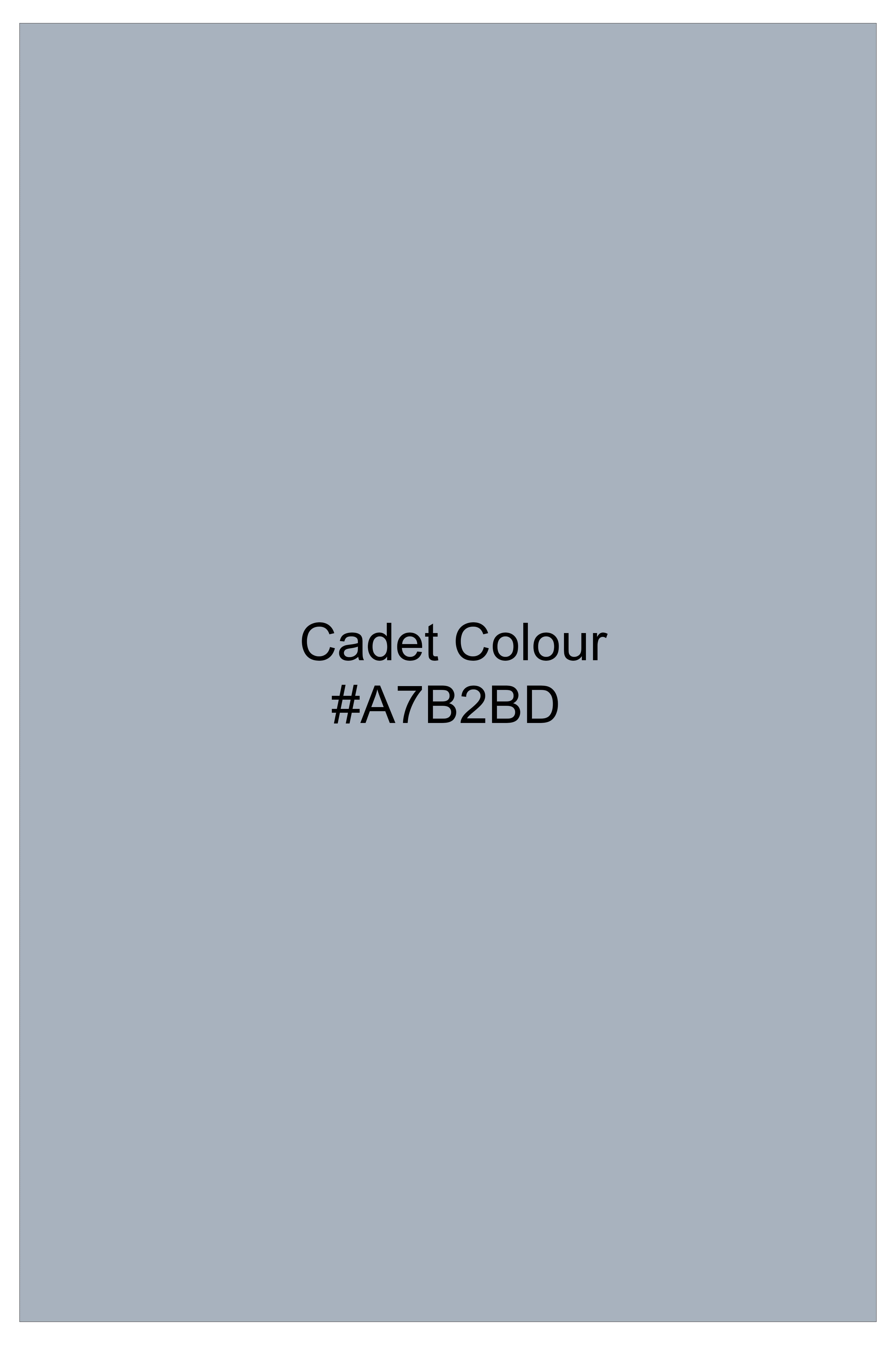 Aurecad-Cadet Gray Subtle Sheen Super Soft Premium Cotton Tuxedo Dress Shirt