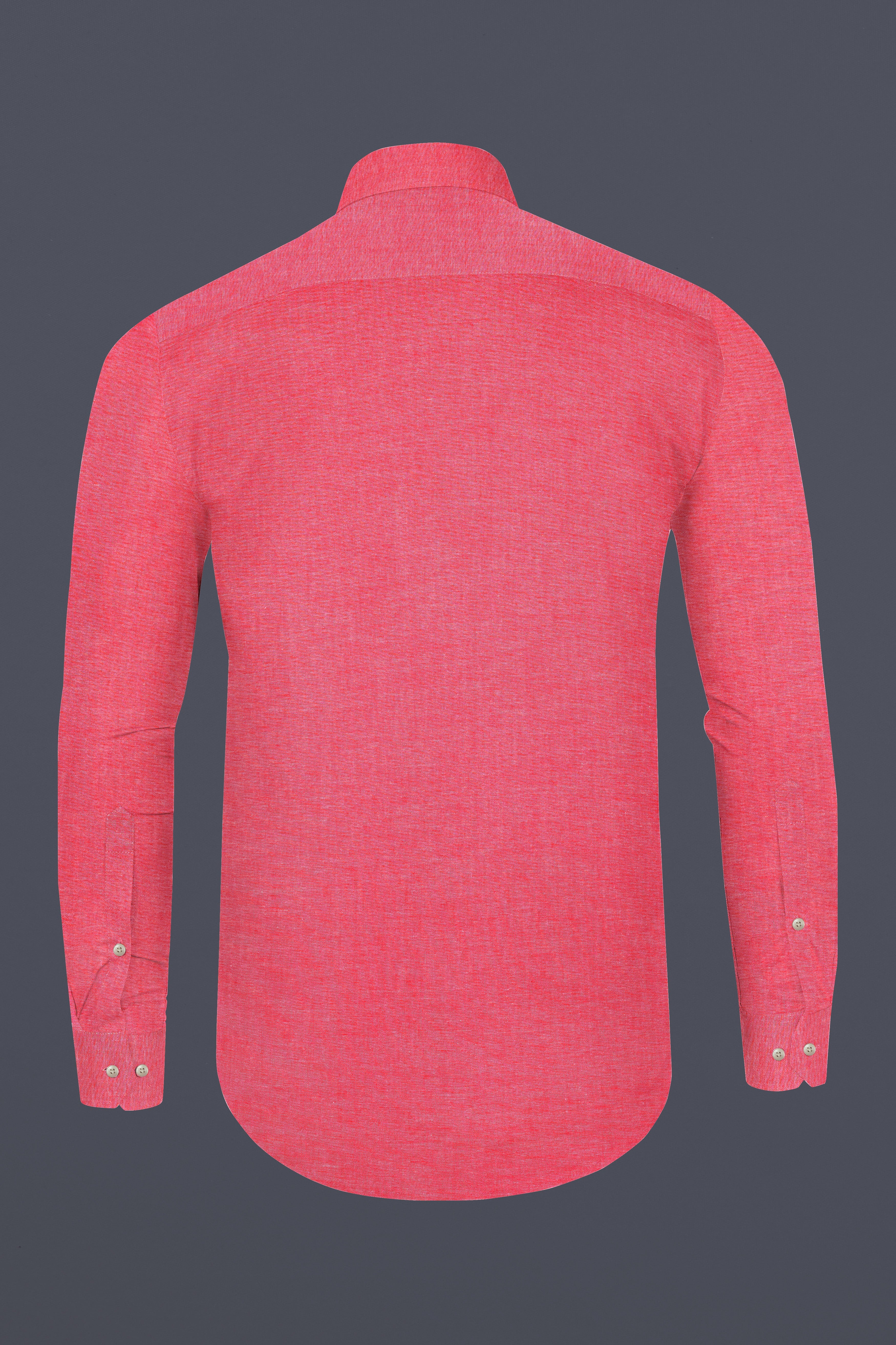 Rosavon-Mandy Pink Textured Oxford Premium Cotton Casual Designer Shirt