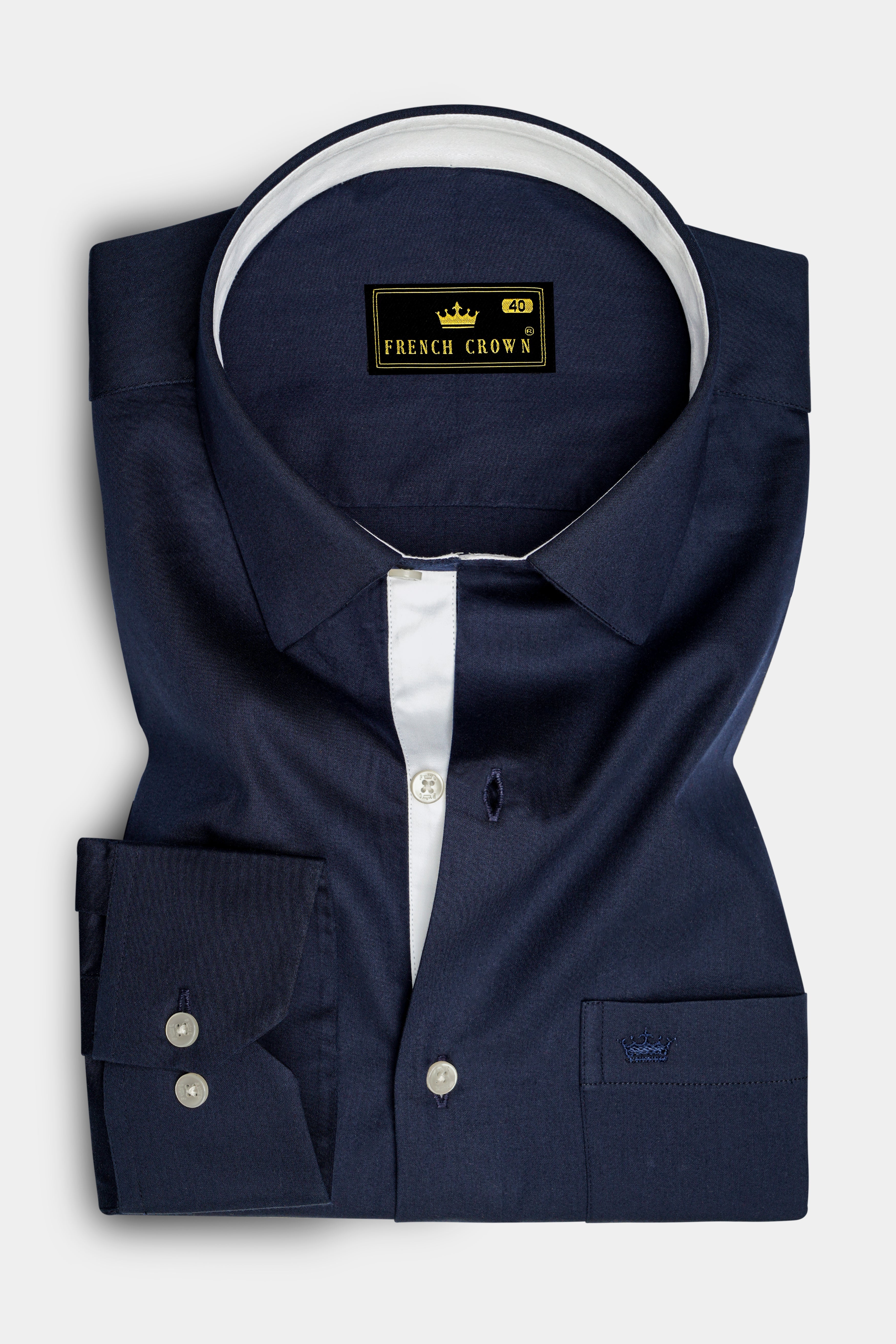 Bleunoir-Midnight Blue Subtle Sheen Super Soft Premium Dress Shirt 14370-CLOTH-P-38, 14370-CLOTH-P-H-38, 14370-CLOTH-P-39, 14370-CLOTH-P-H-39, 14370-CLOTH-P-40, 14370-CLOTH-P-H-40, 14370-CLOTH-P-42, 14370-CLOTH-P-H-42, 14370-CLOTH-P-44, 14370-CLOTH-P-H-44, 14370-CLOTH-P-46, 14370-CLOTH-P-H-46, 14370-CLOTH-P-48, 14370-CLOTH-P-H-48, 14370-CLOTH-P-50, 14370-CLOTH-P-H-50, 14370-CLOTH-P-52, 14370-CLOTH-P-H-52