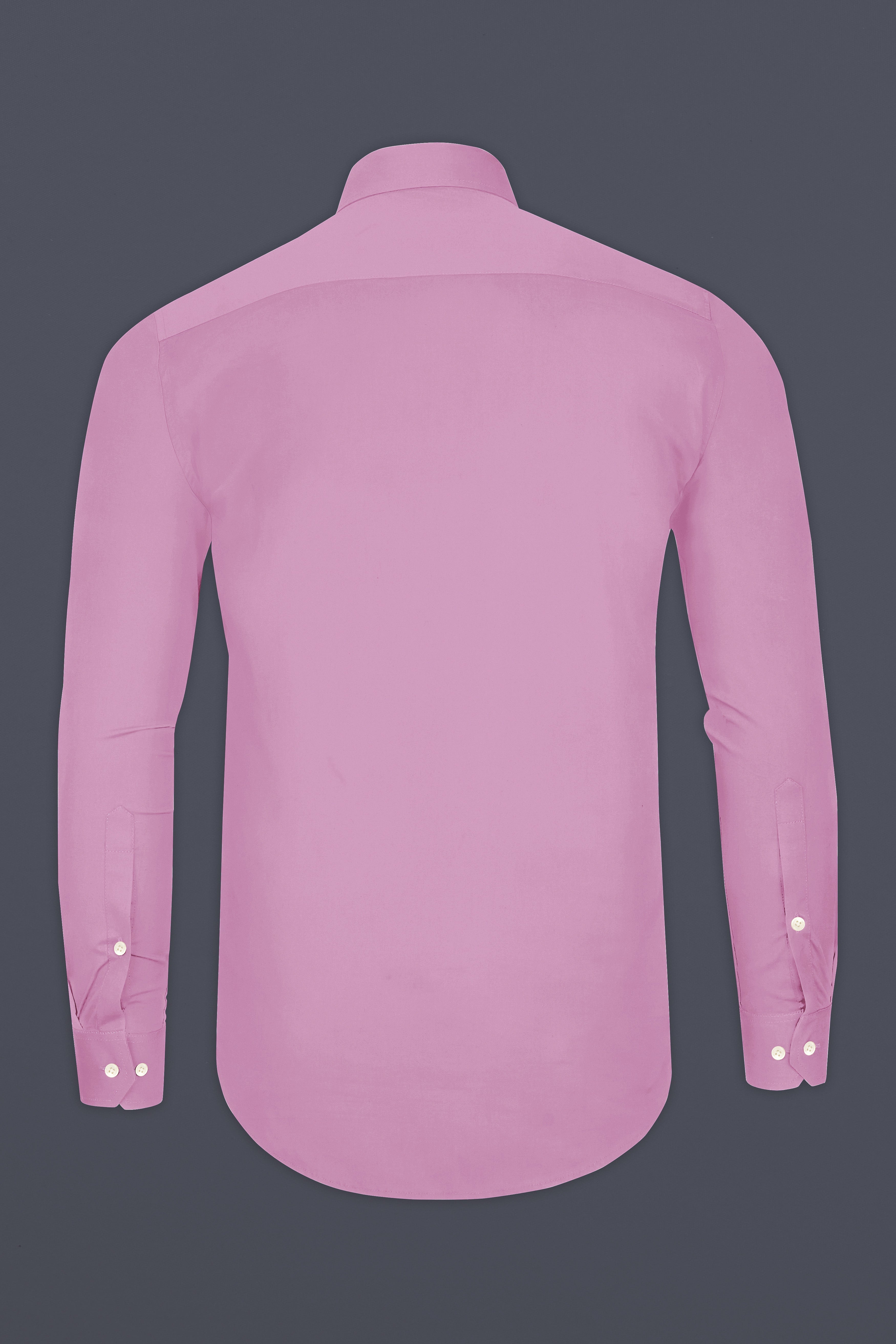 Blushoro-Viola Pink Subtle Sheen Super Soft Premium Cotton Tuxedo Dress Shirt