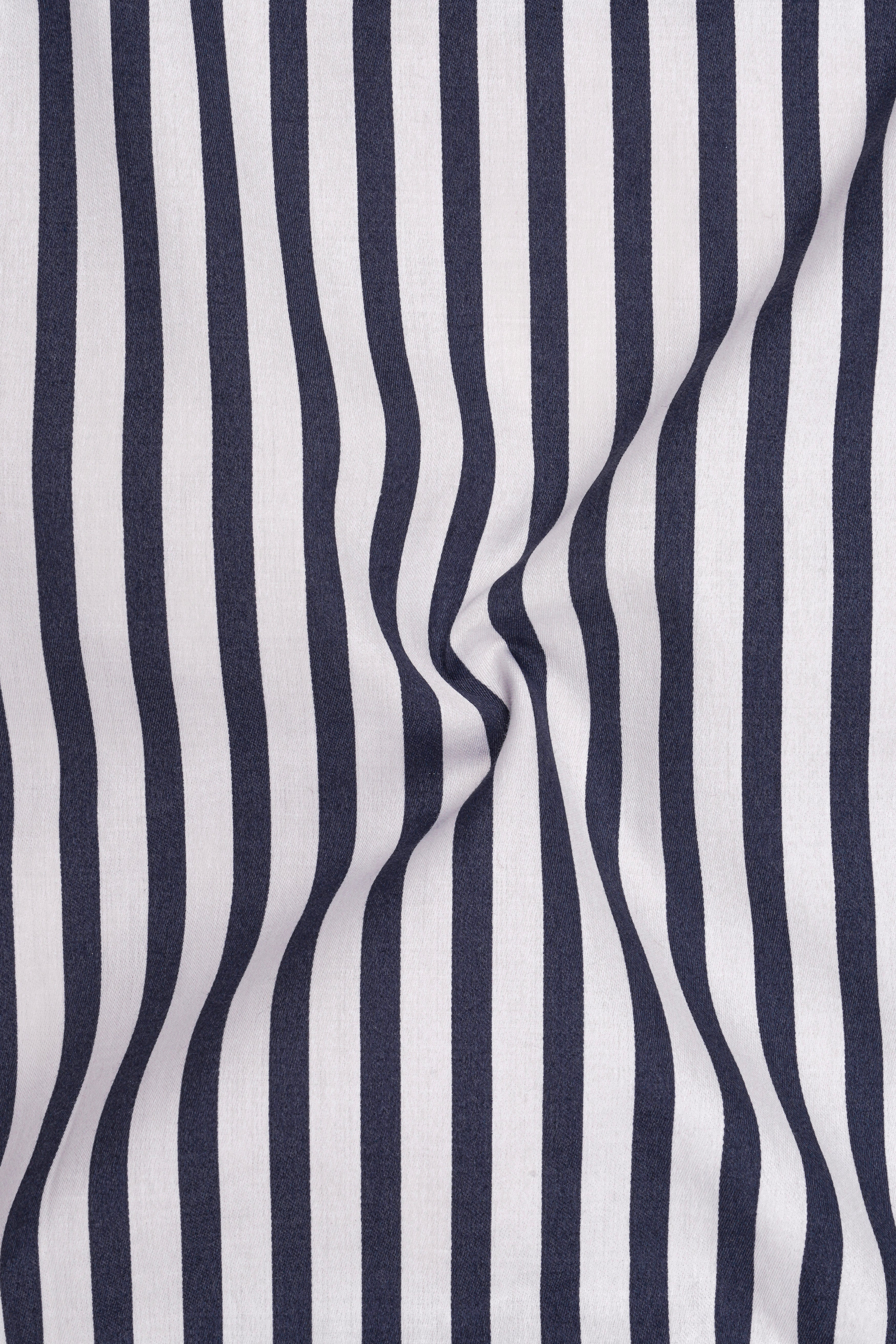 Monovelle-Storm Gray And Bright White Candy Striped Subtle Sheen Super Soft Premium Cotton Dress Shirt