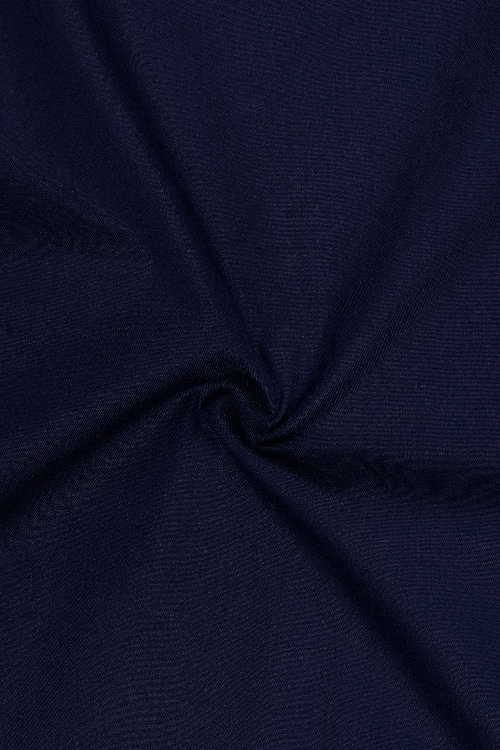 Celestia-Space Blue Twill Premium Cotton Dress Shirt
