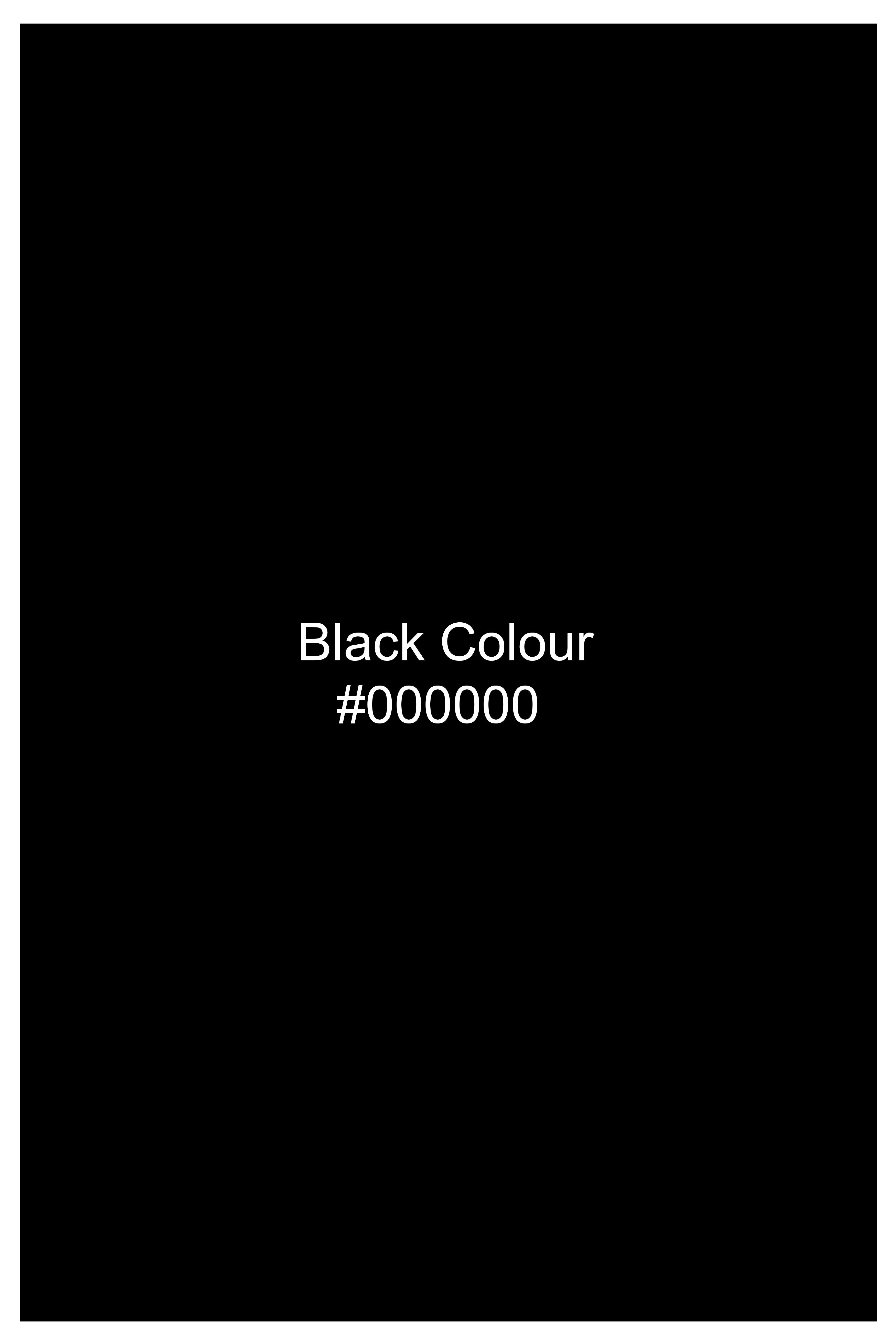 Radiance-Jade Black Subtle Sheen Super Soft Premium Cotton Button Down Dress Shirt