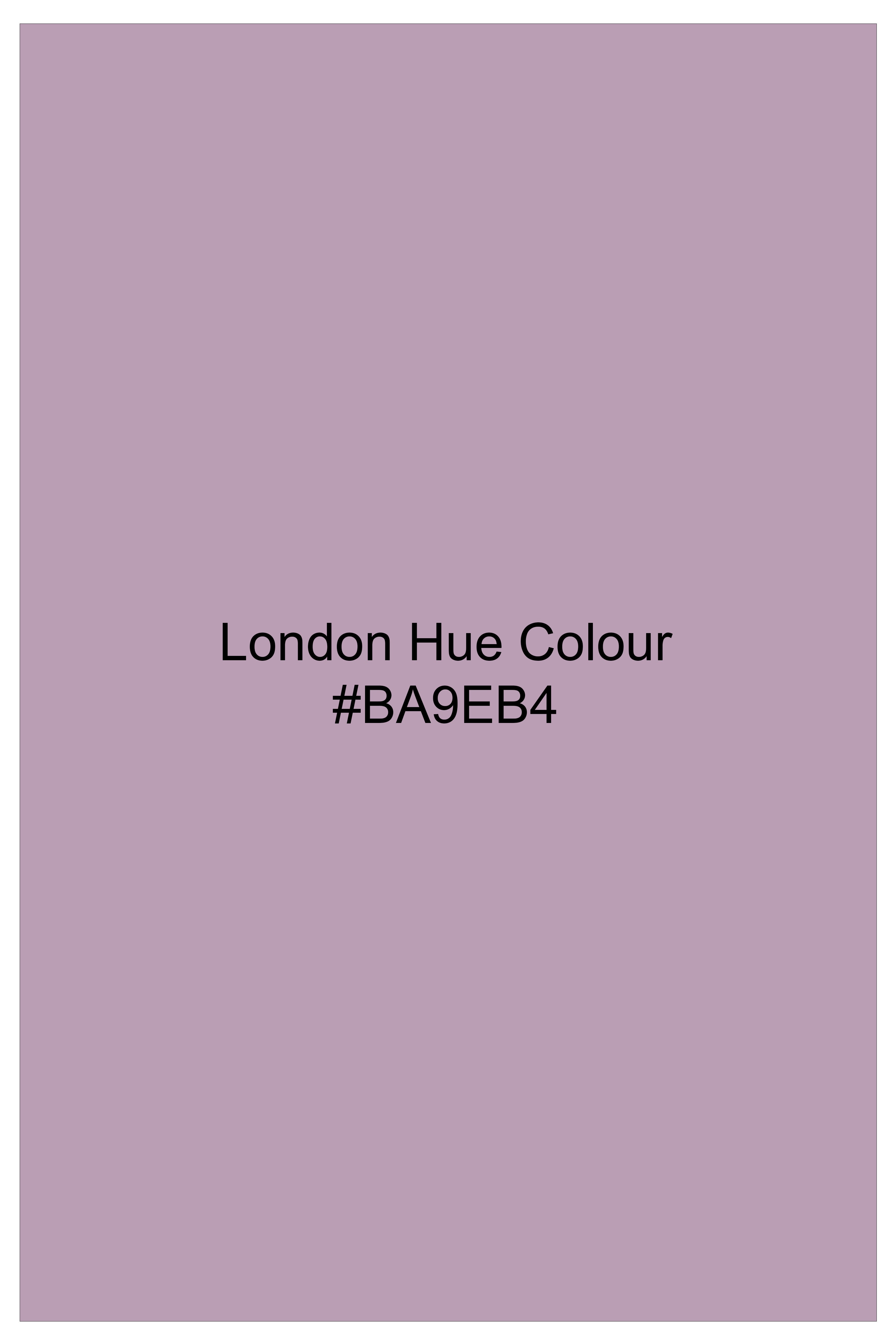 Rosveil-London Hue Pink Oxford Premium Cotton Dress Button Down Shirt