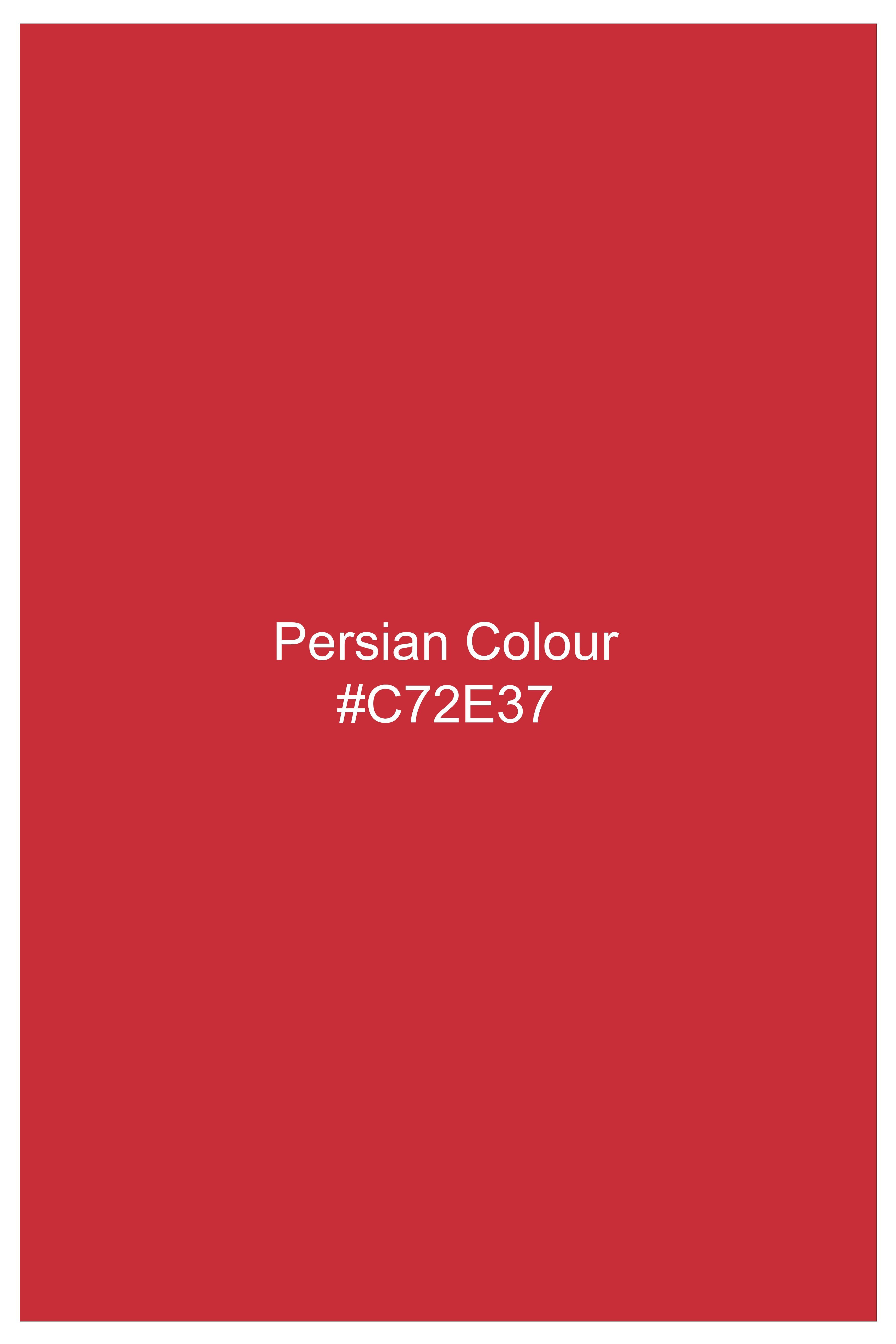 Sorin-Persian Red Oxford Premium Cotton Dress Shirt